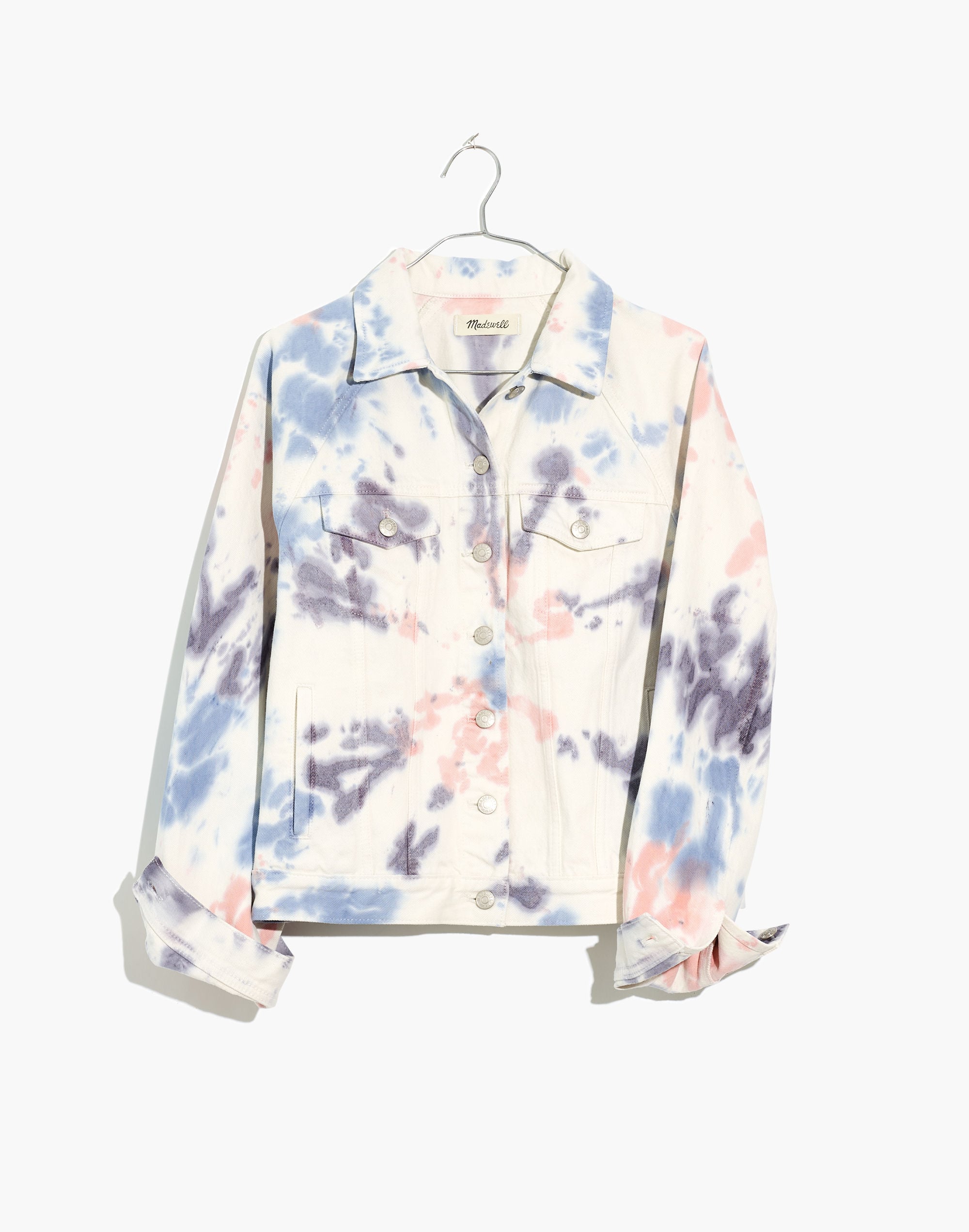 The Raglan Oversized Jean Jacket: Tie-Dyed Edition
