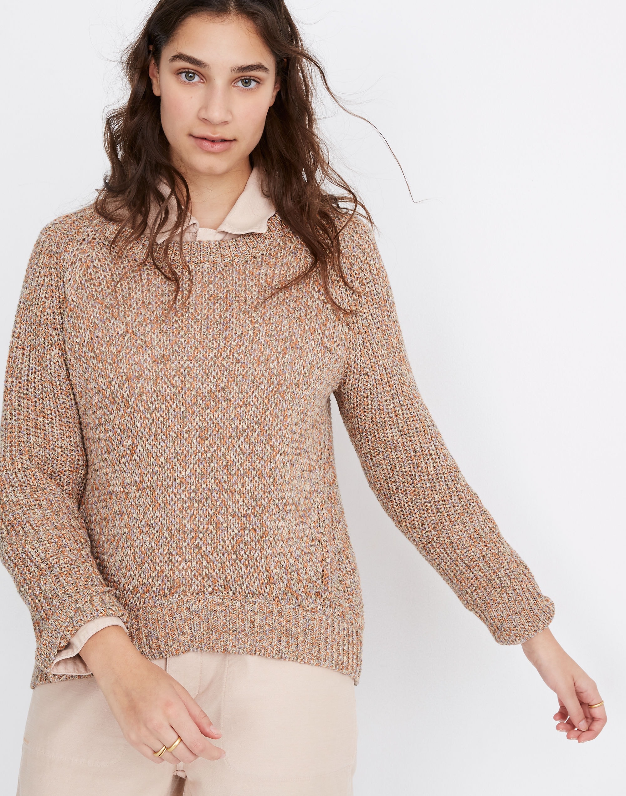 Marled Beverly Pullover Sweater