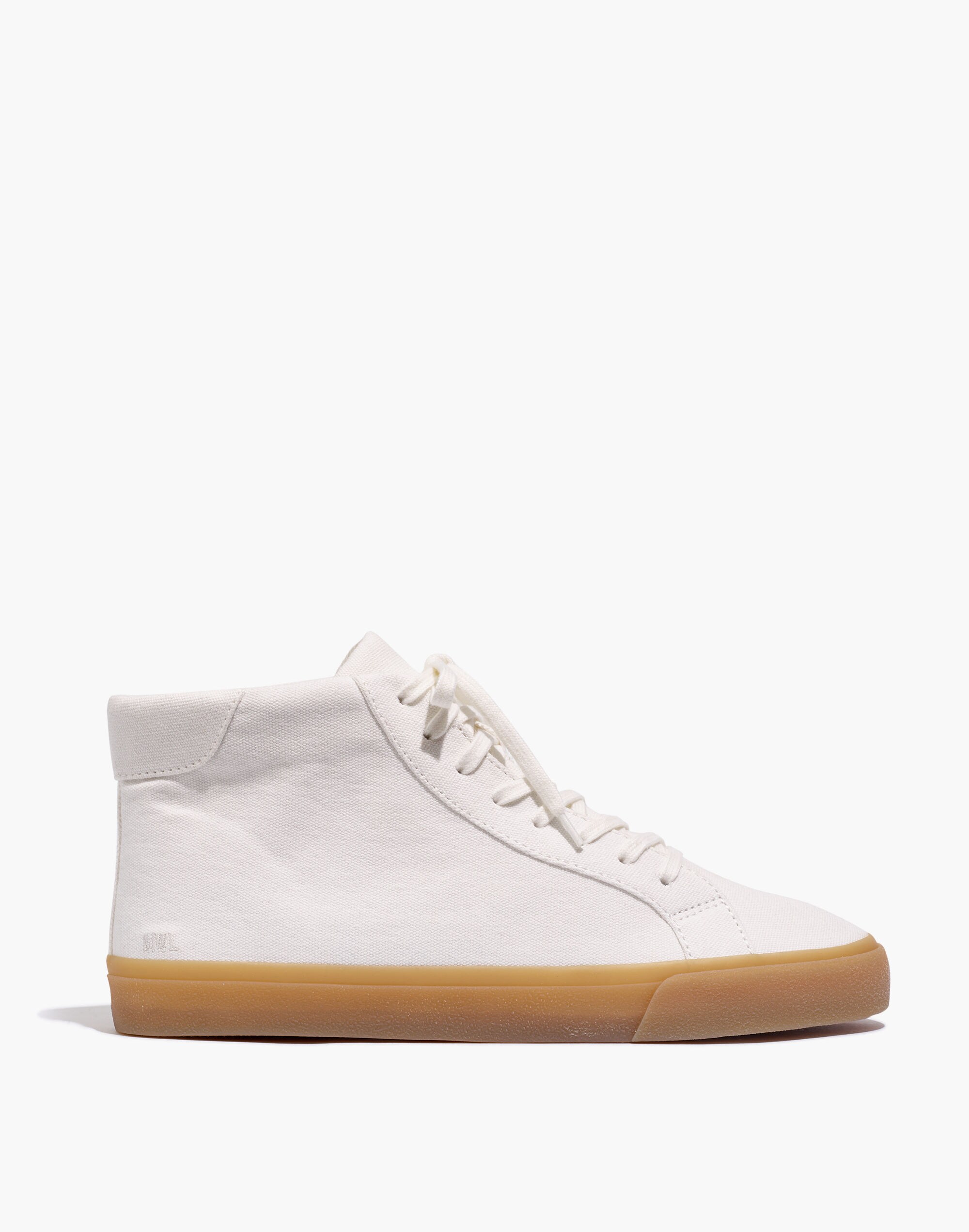 Sidewalk High-Top Sneakers in Recycled Canvas