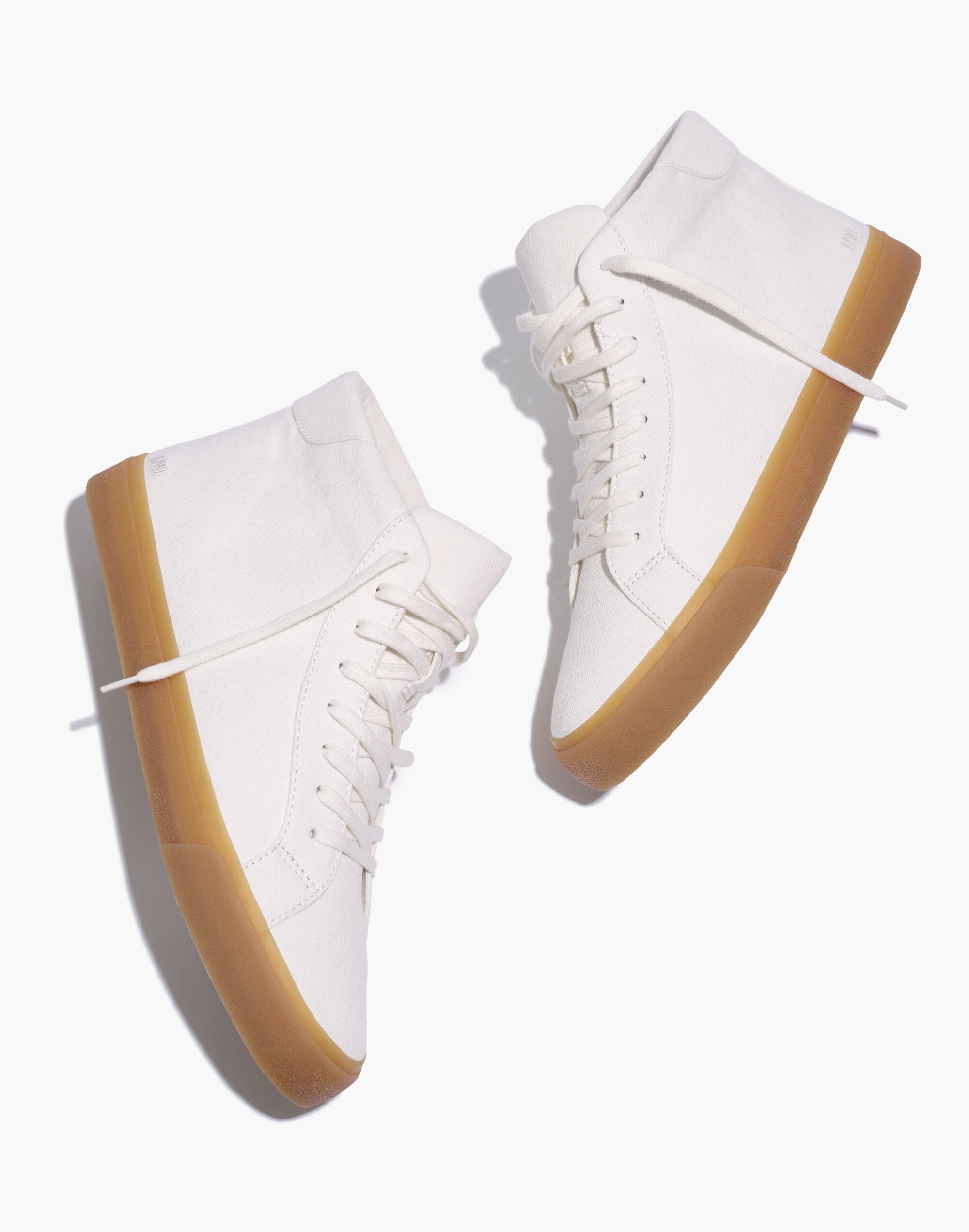 Sidewalk High-Top Sneakers in Recycled Canvas