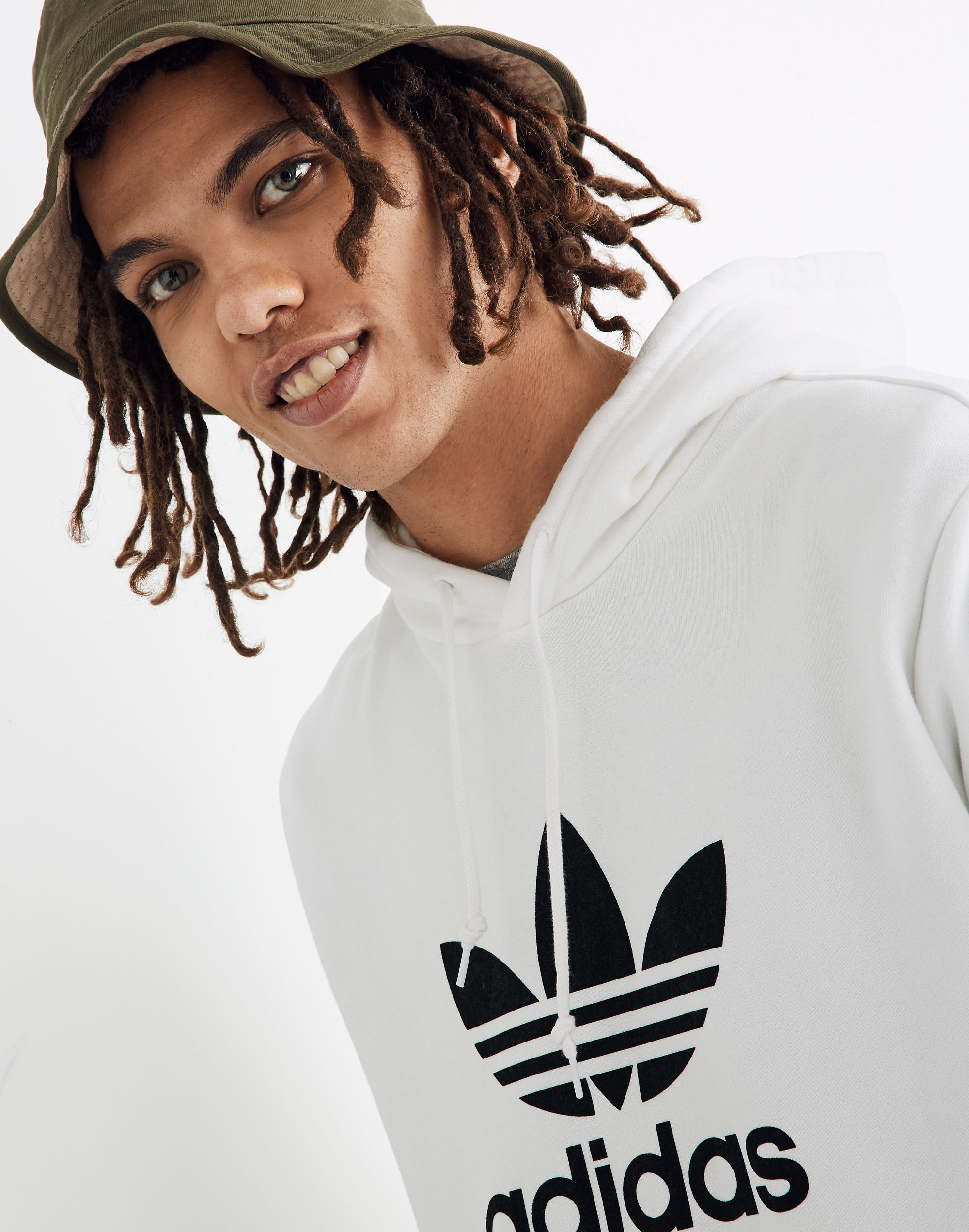 Adidas&reg; Trefoil Hoodie Sweatshirt