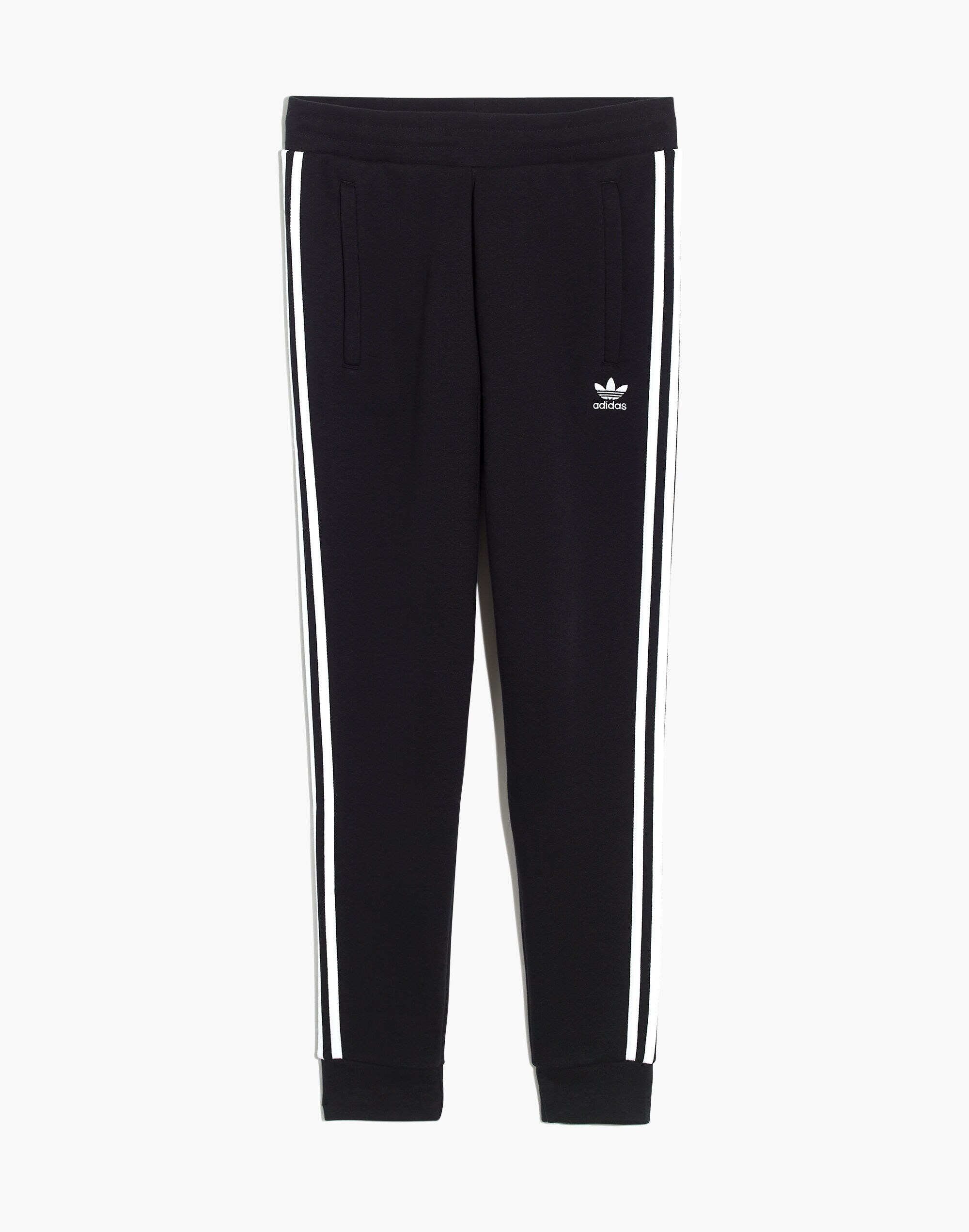 Adidas&reg; Three-Stripe Fleece Sweatpants