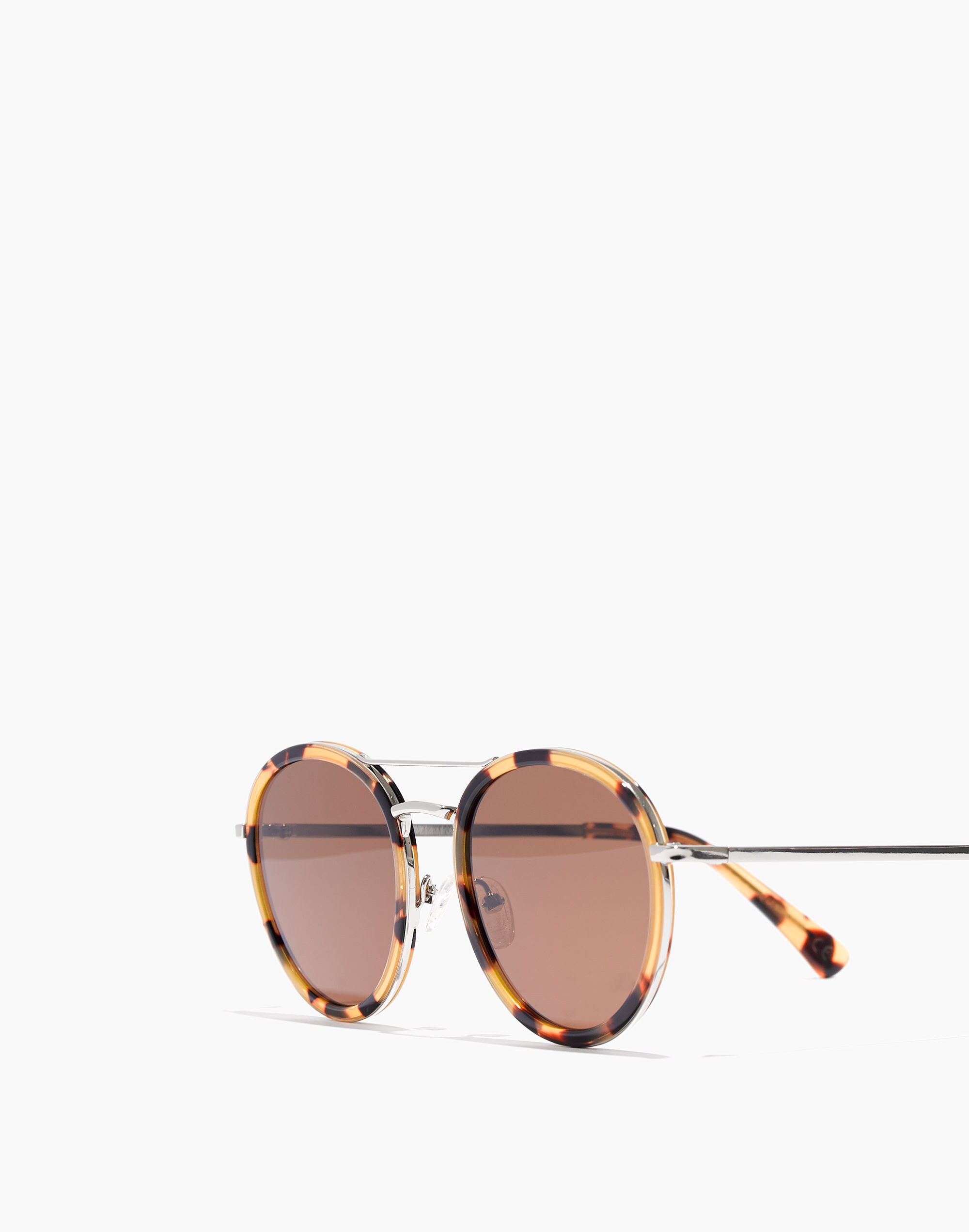 Brennan Acetate Aviator Sunglasses