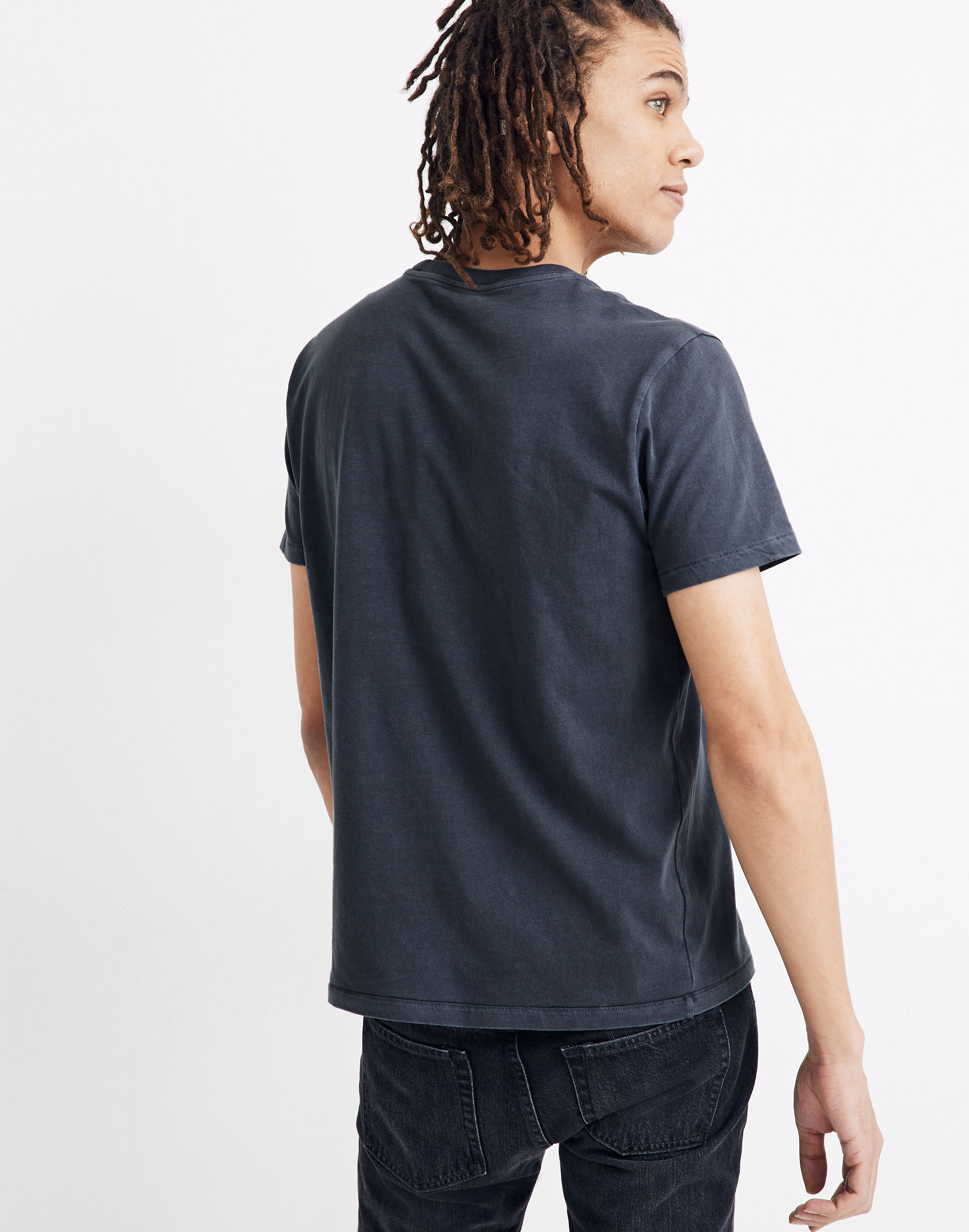 Neon Palm Graphic Allday Crewneck Tee