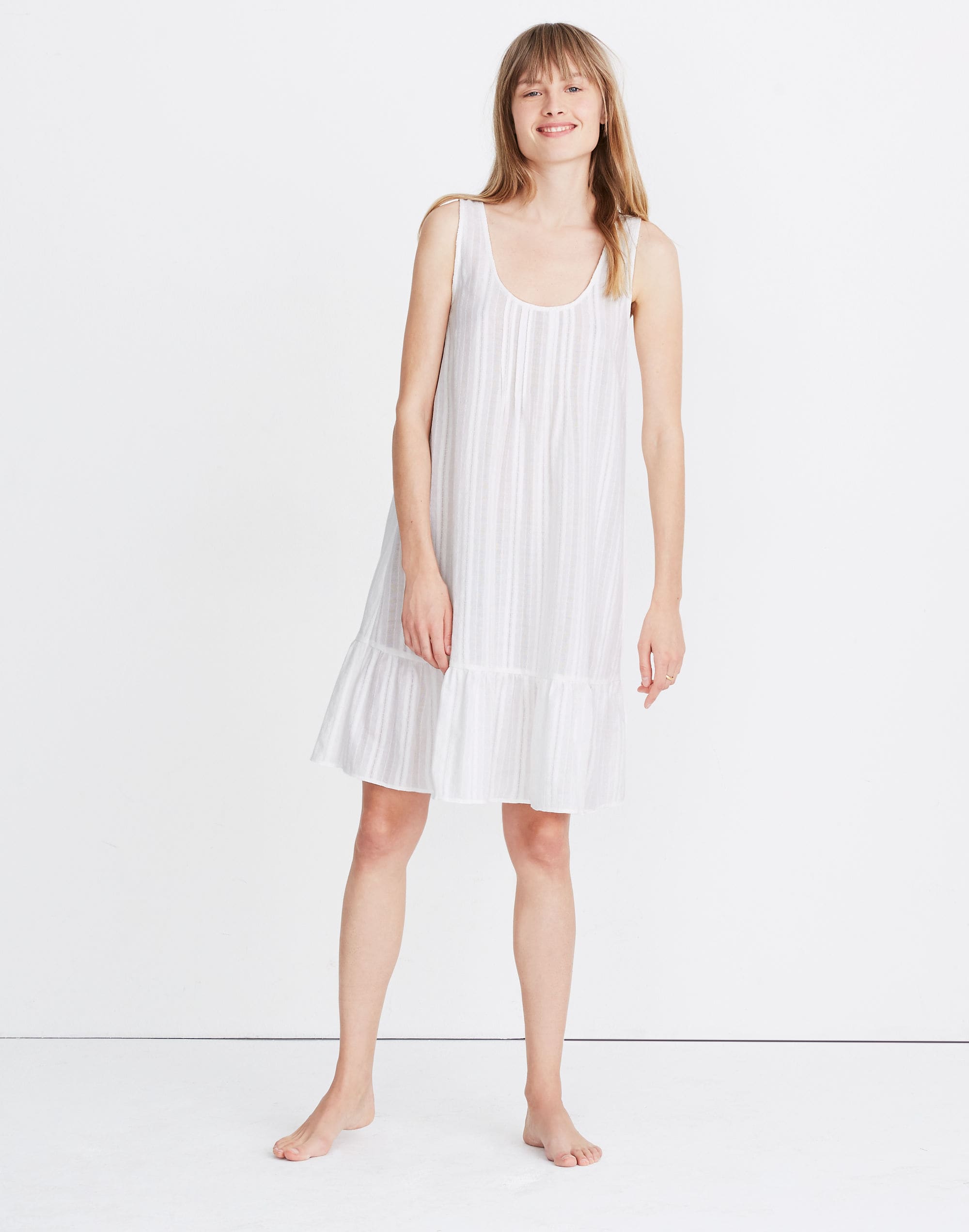 pintuck sleep dress
