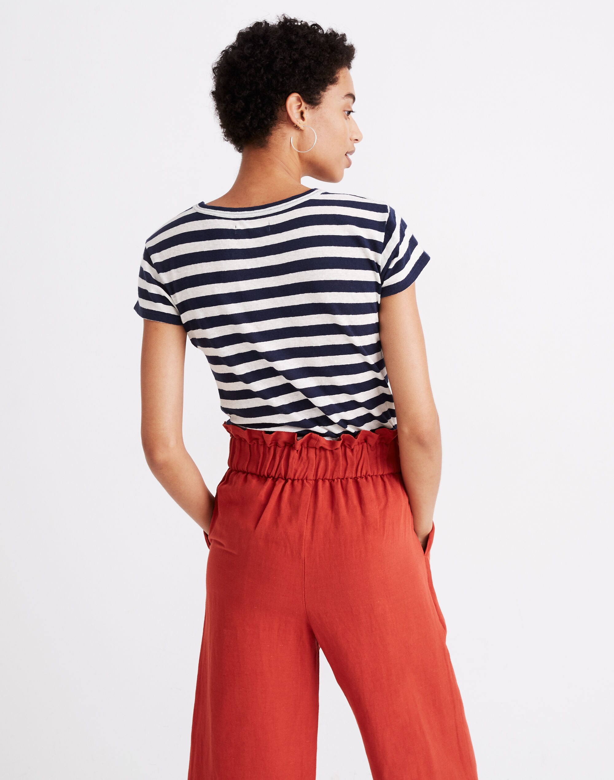 The Perfect Vintage Tee in Atkins Stripe