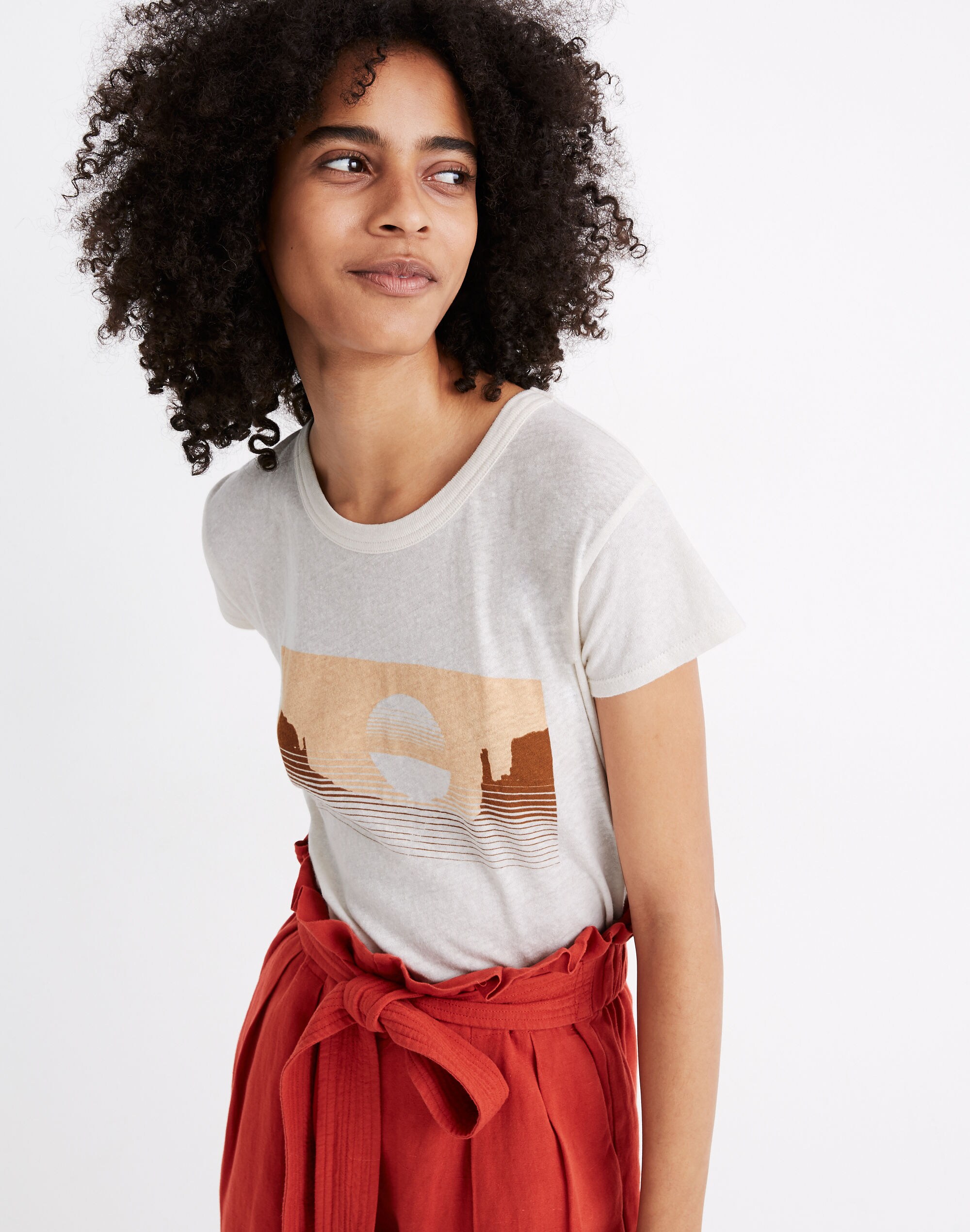 The Desert Landscape Perfect Vintage Tee