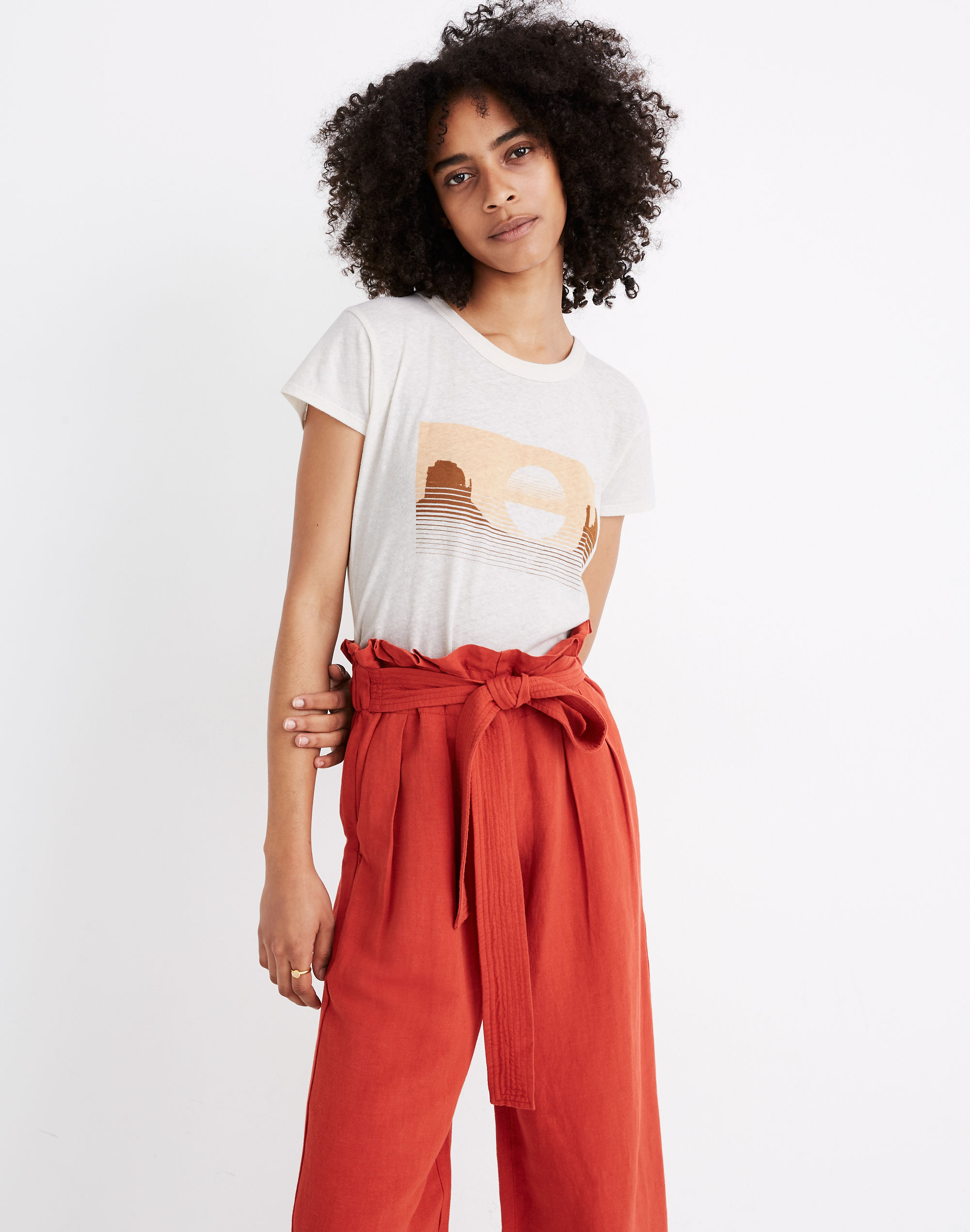 the desert landscape perfect vintage tee