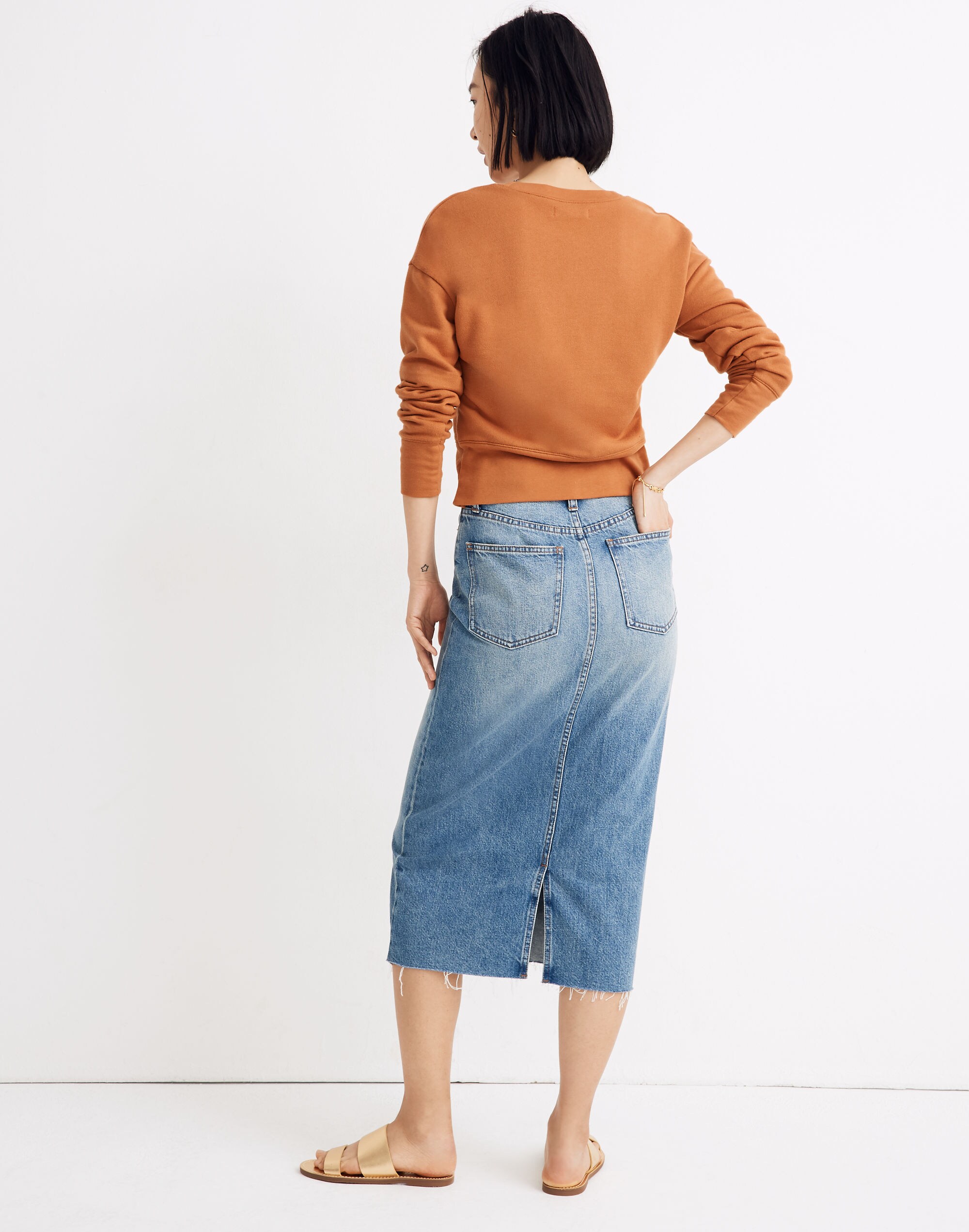 Tulip Texas Crop Sweatshirt