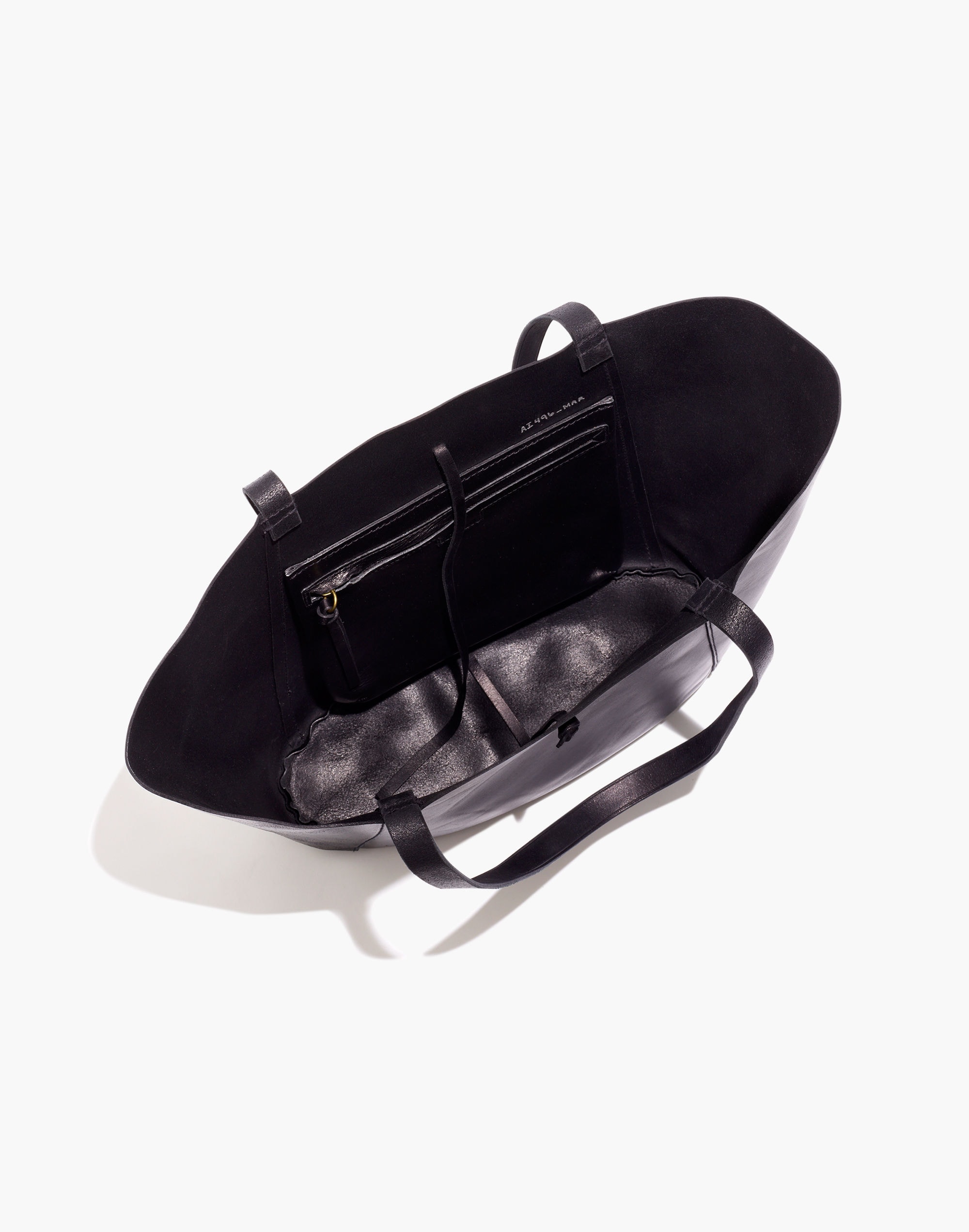 The Elsewhere Tie Oversized Tote in Leather