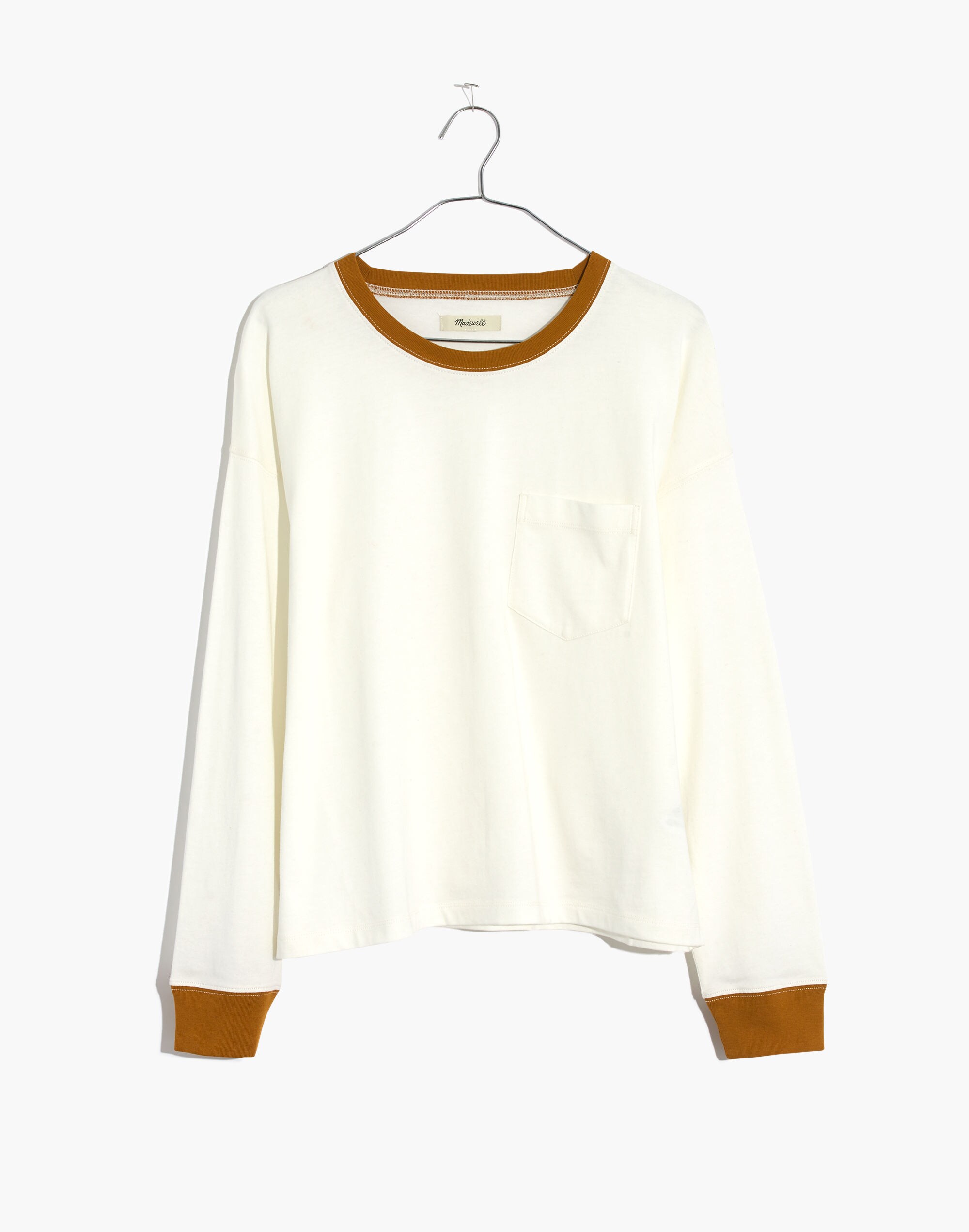 Drop-Sleeve Pocket Tee