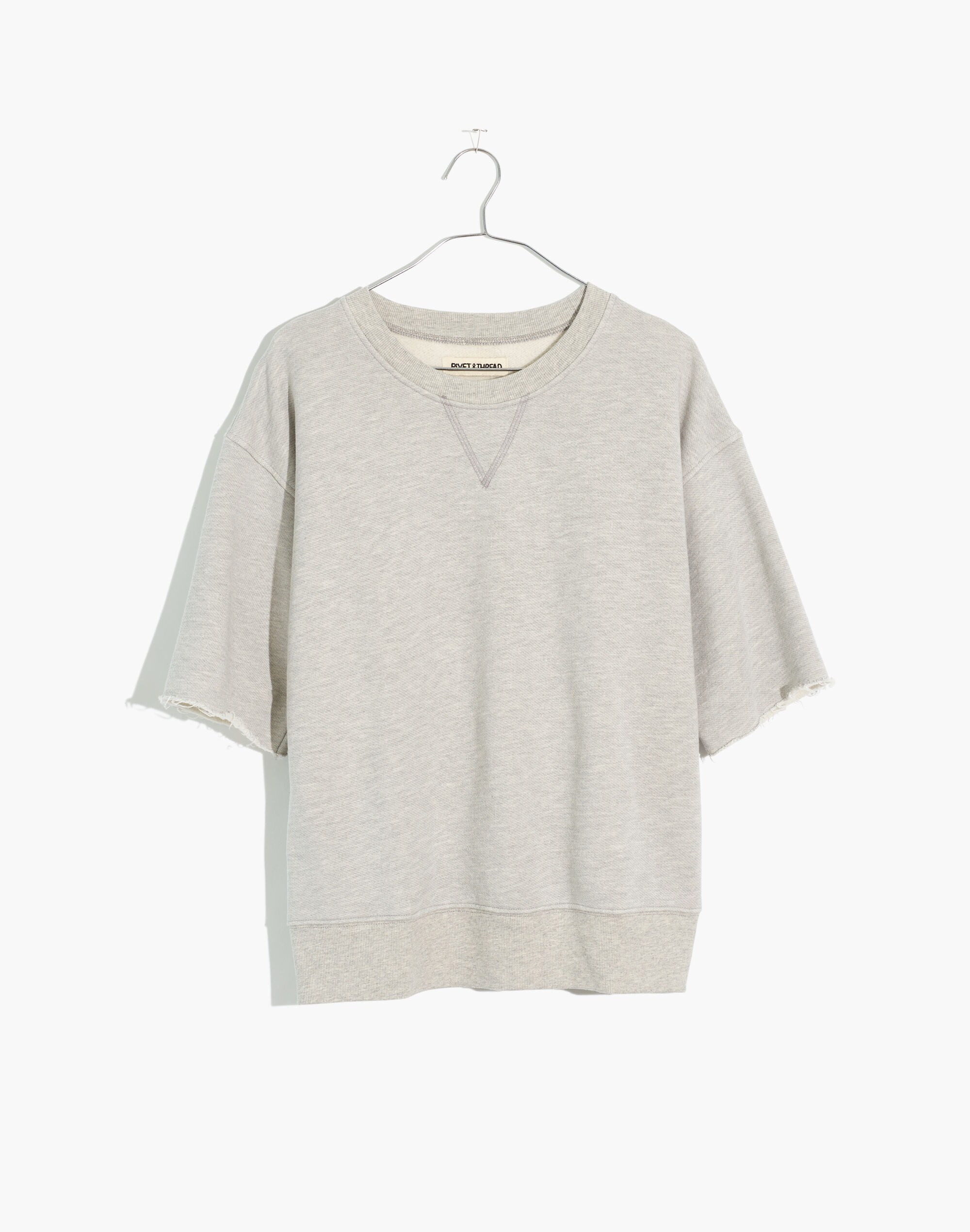 Rivet &amp; Thread Short-Sleeve Sweatshirt