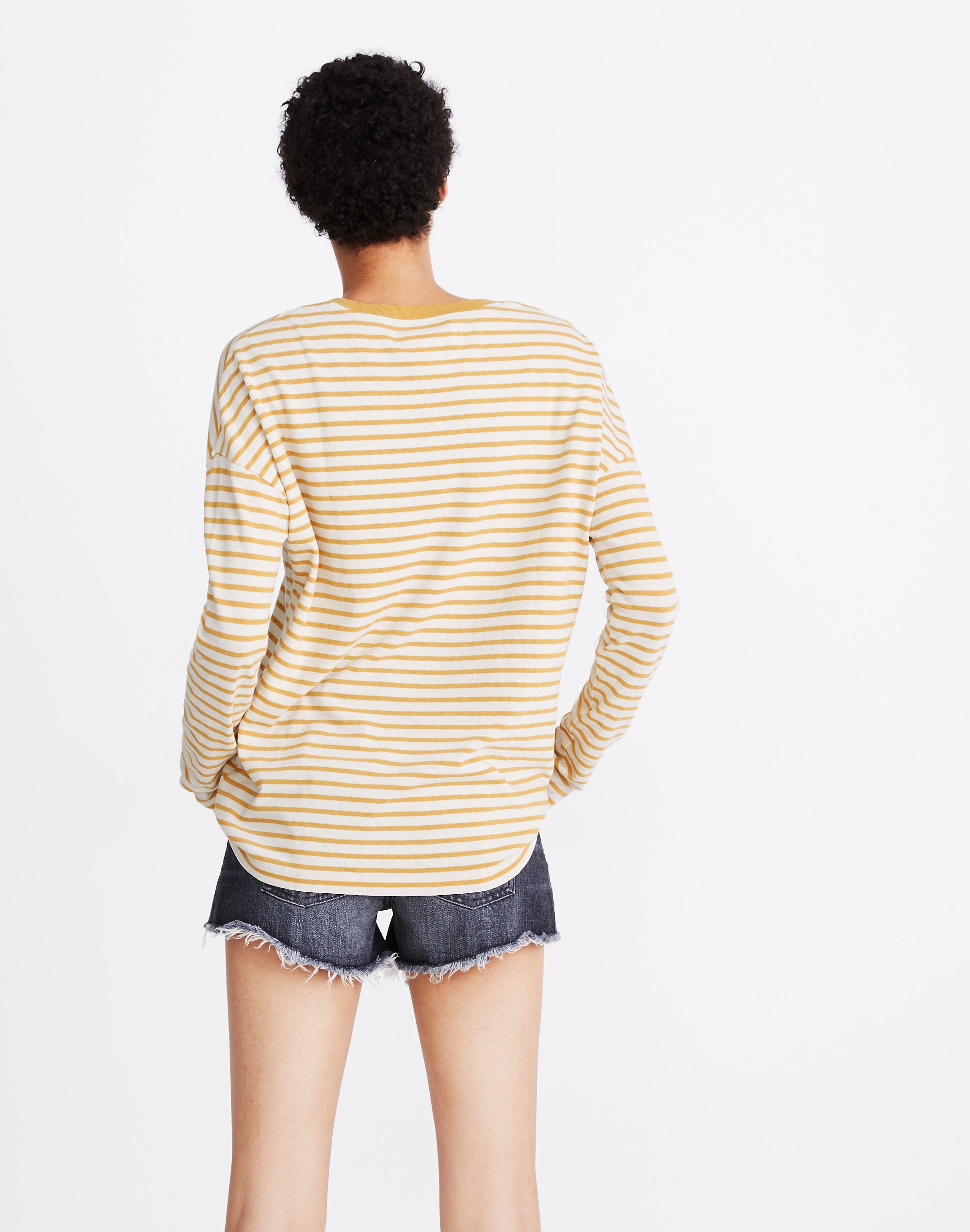 Rivet &amp; Thread Ex-Boyfriend Long-Sleeve Tee in Warwick Stripe