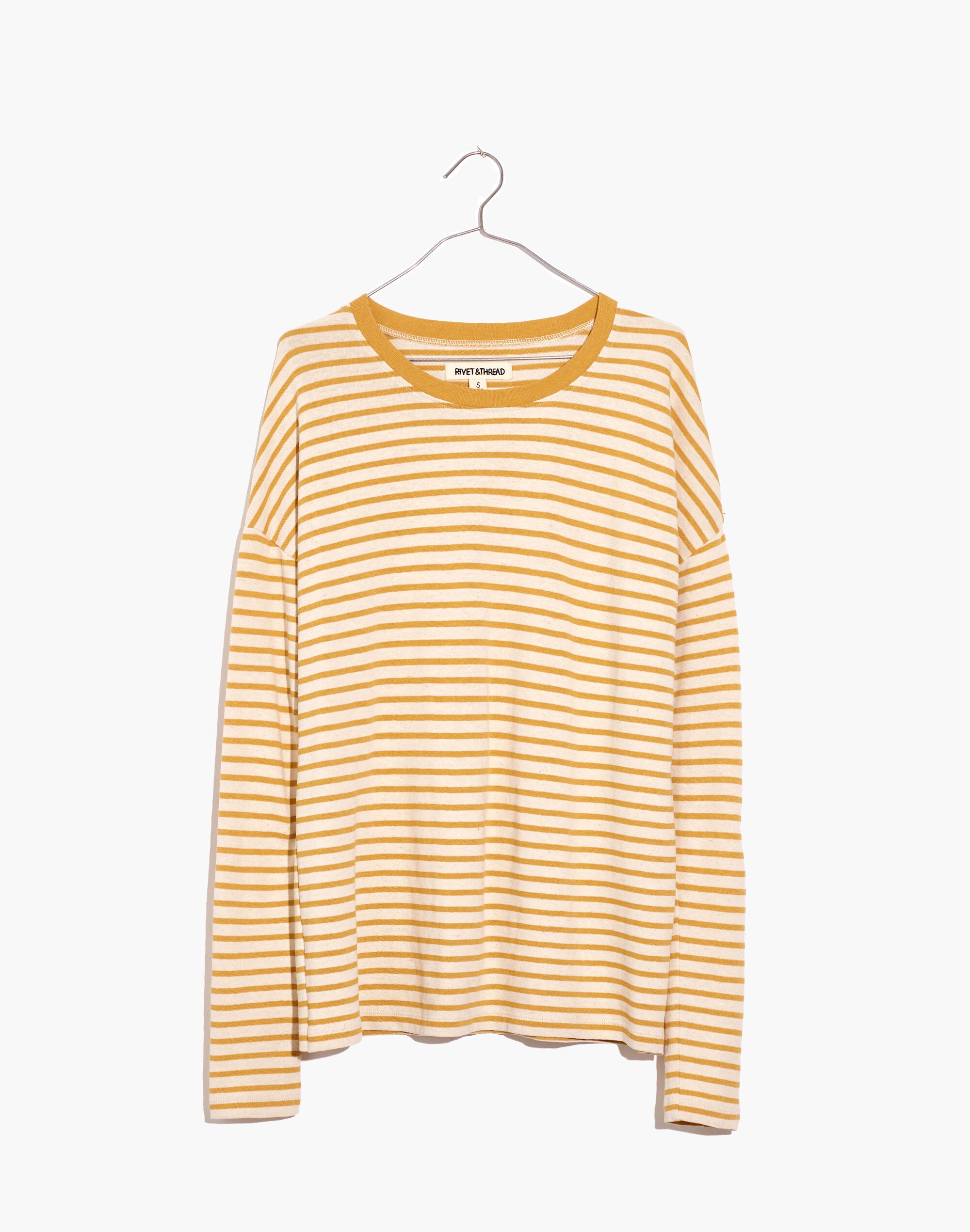 Rivet &amp; Thread Ex-Boyfriend Long-Sleeve Tee in Warwick Stripe