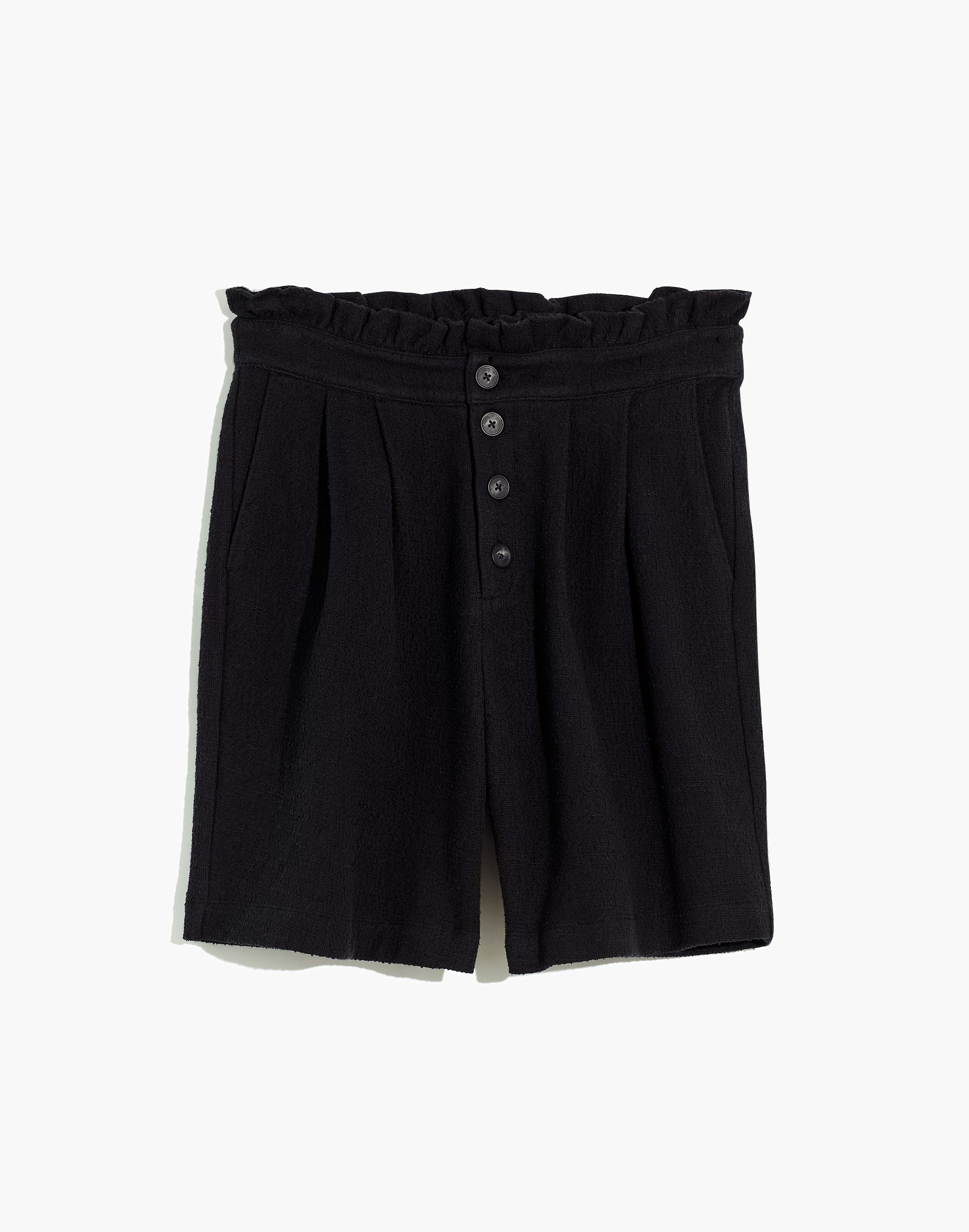 Knit Paperbag Shorts