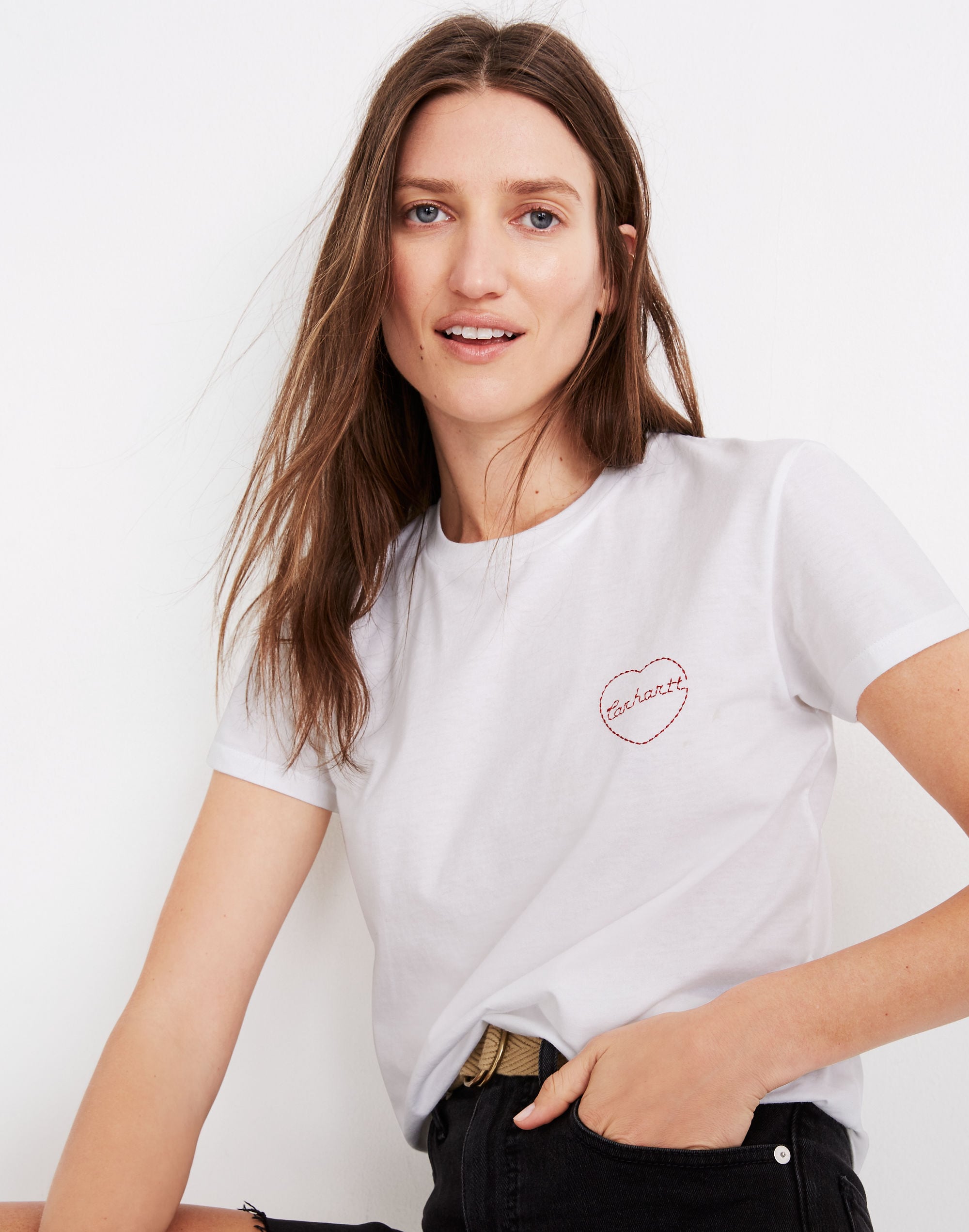 Carhartt&reg; Work in Progress Heart Embroidered Tilda Tee