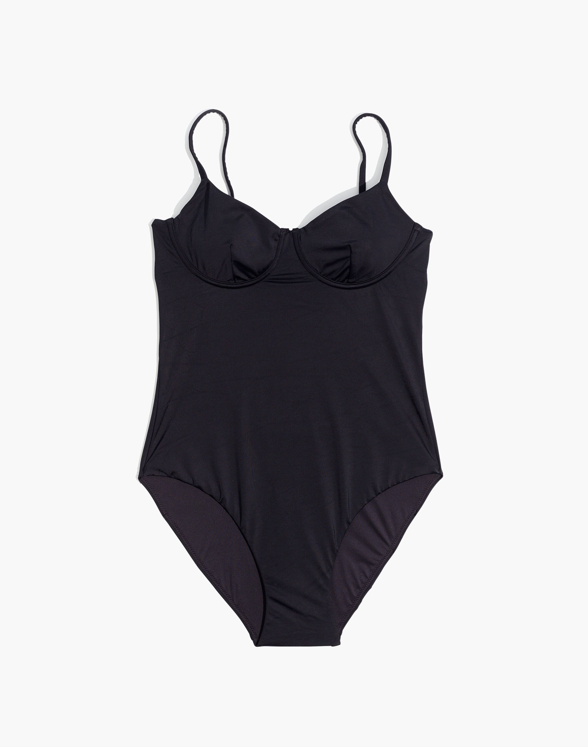 Plus Madewell Second Wave Seamed One-Piece Swimsuit