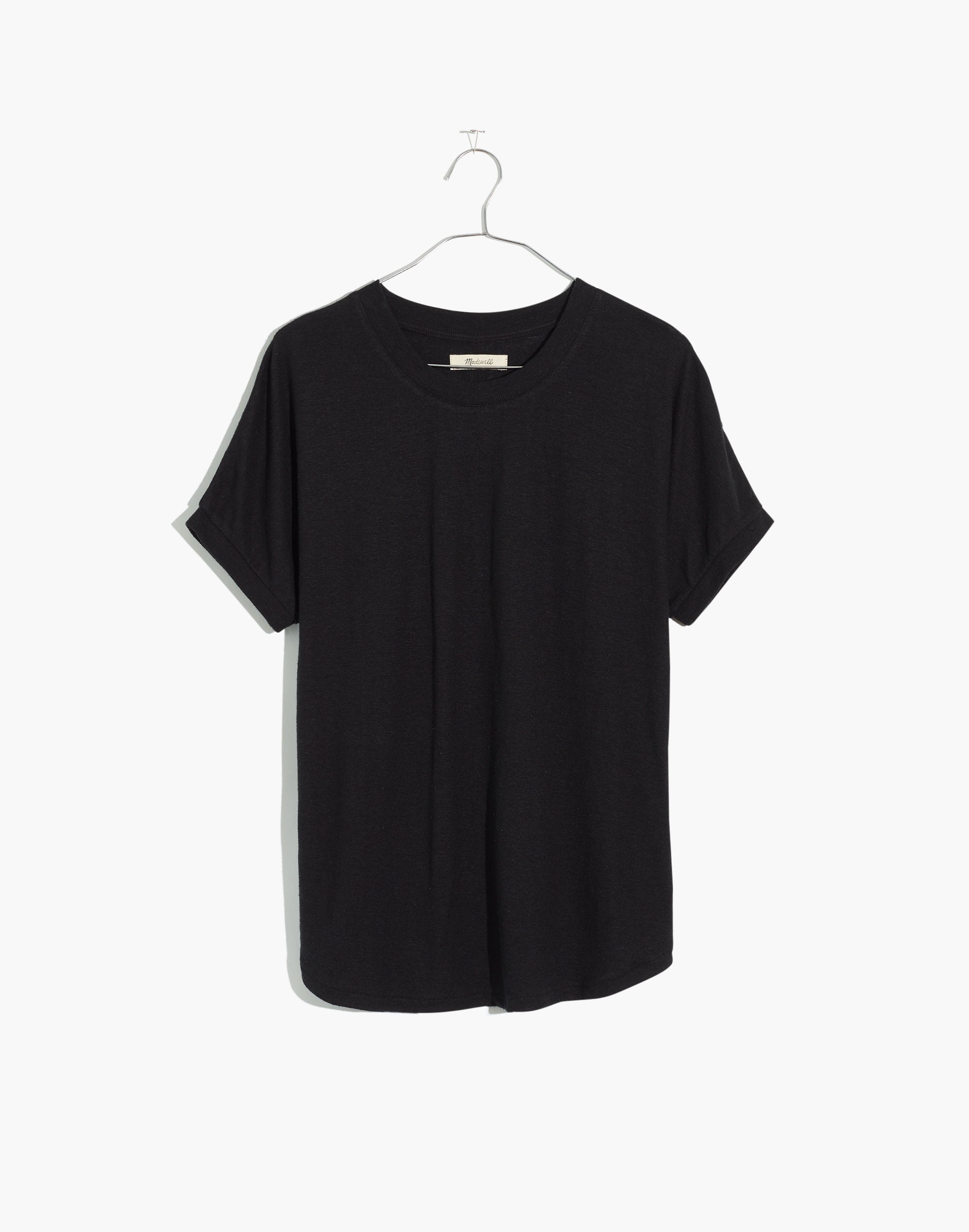 hemp relaxed drapey tee
