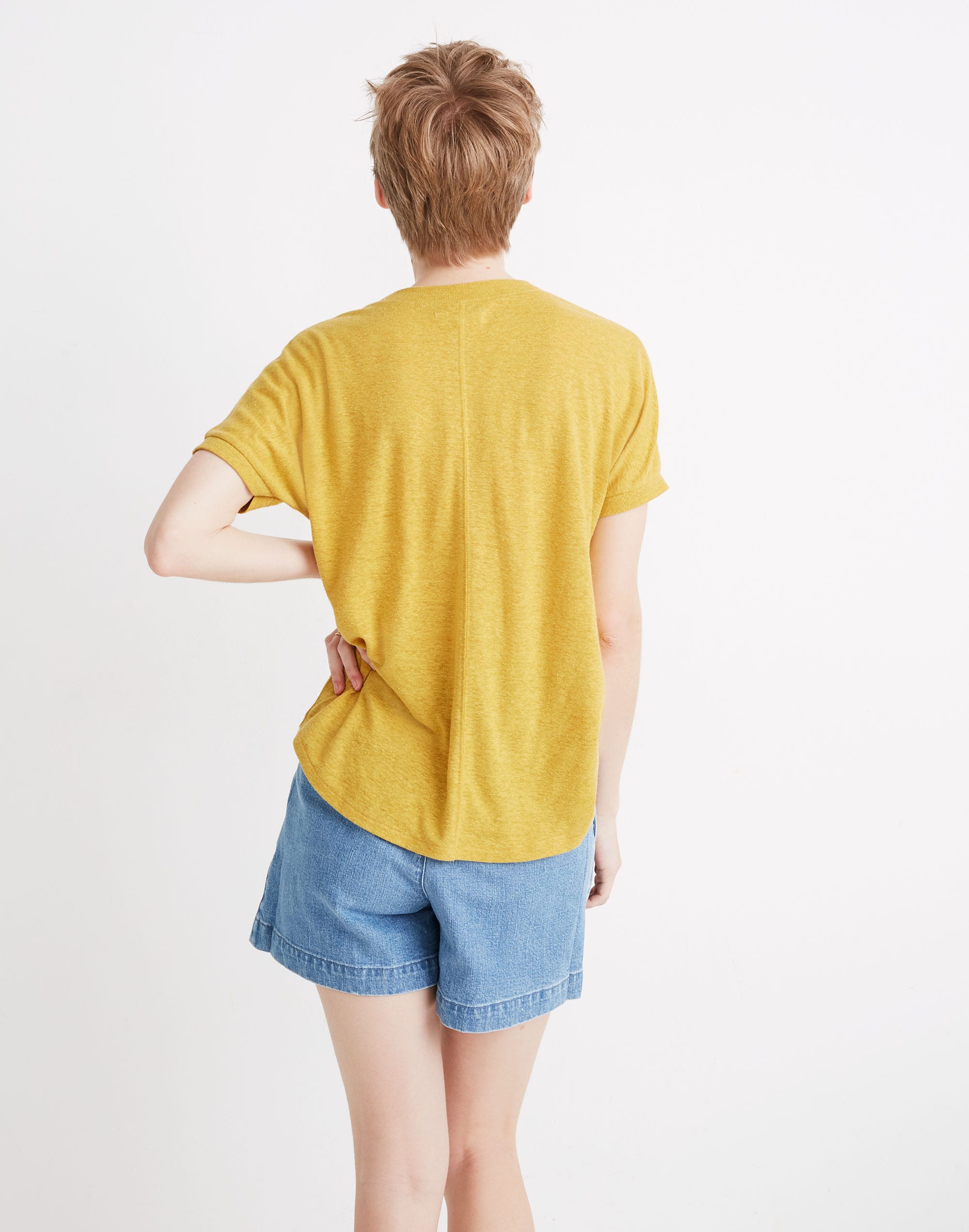 Hemp Relaxed Drapey Tee