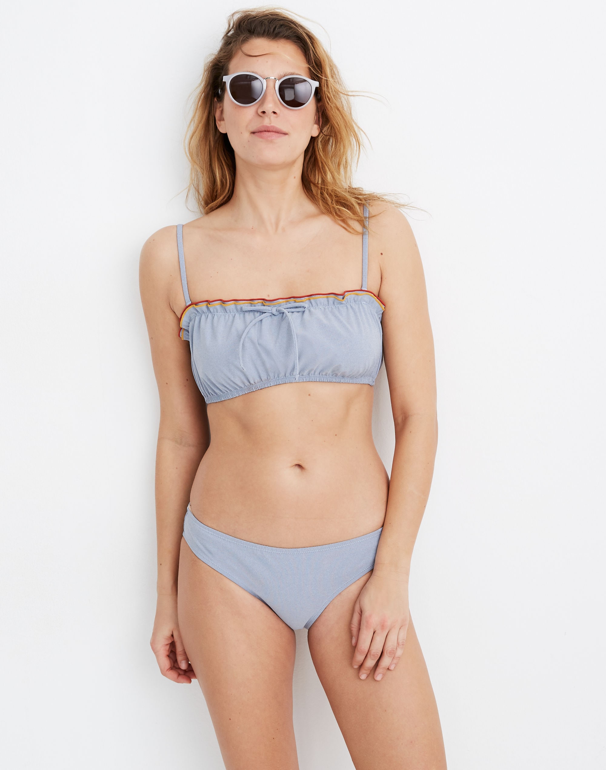 Madewell Ruffled Bikini Top