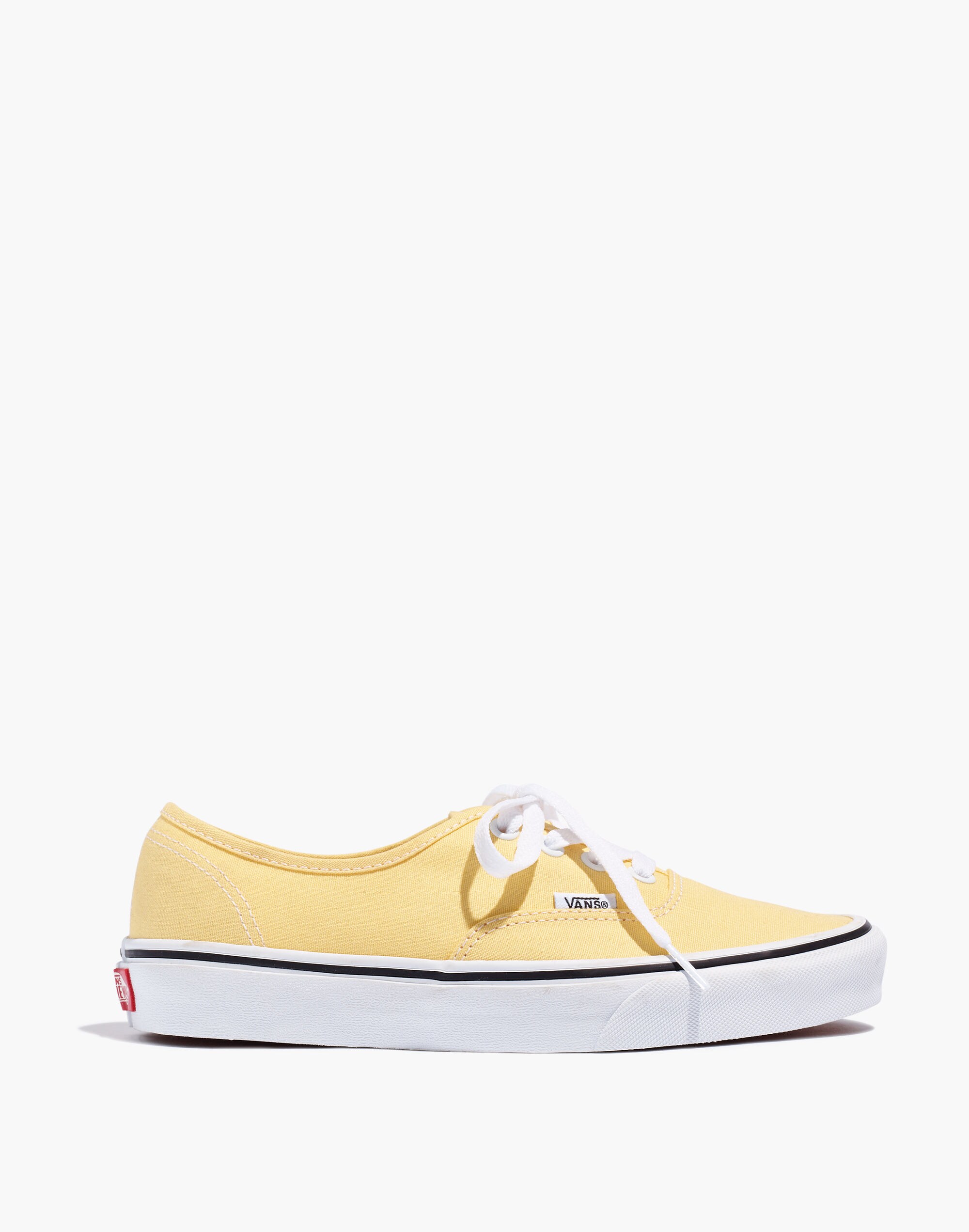 Vans&reg; Unisex Authentic Lace-Up Sneakers in Golden Haze Canvas