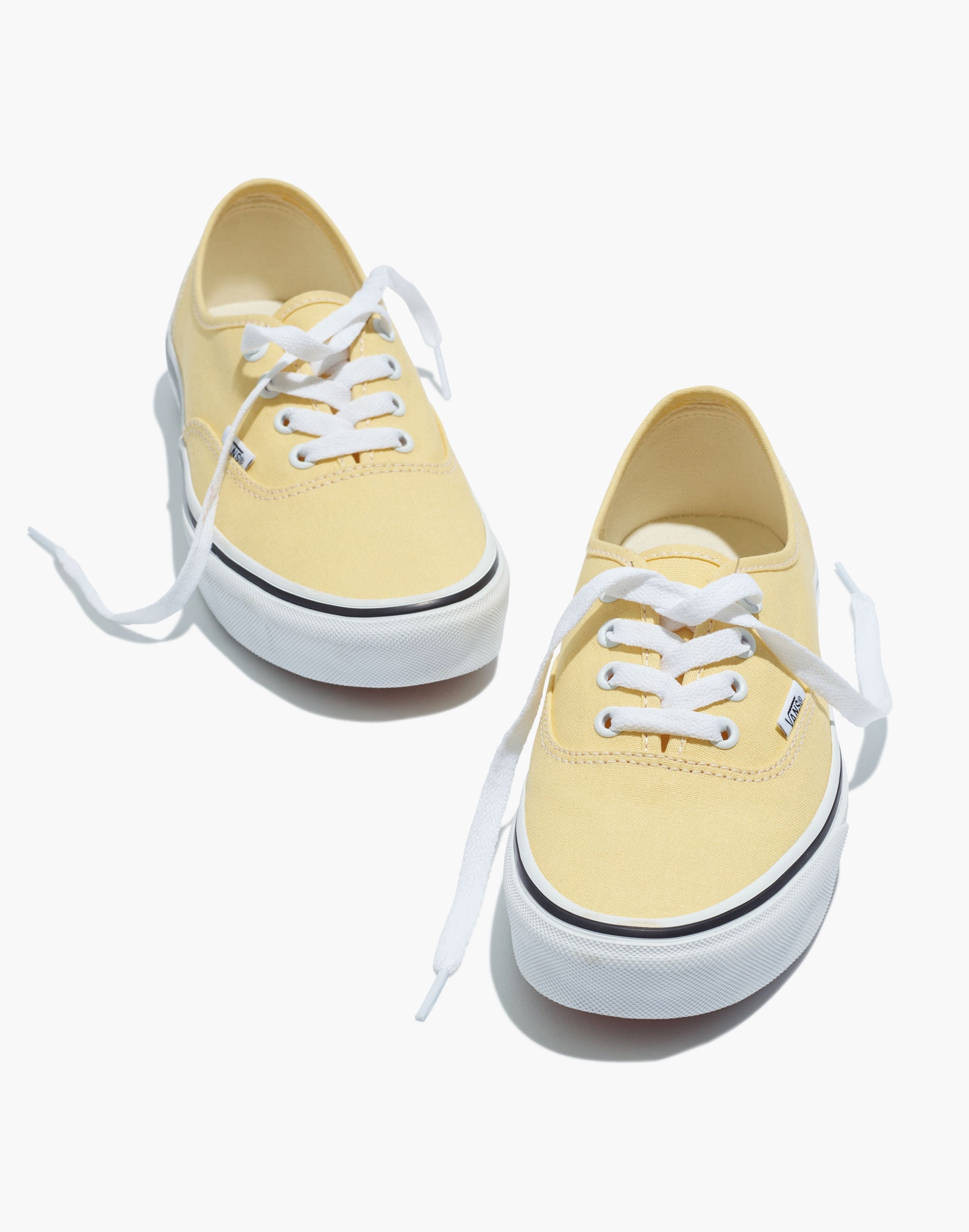 Vans&reg; Unisex Authentic Lace-Up Sneakers in Golden Haze Canvas