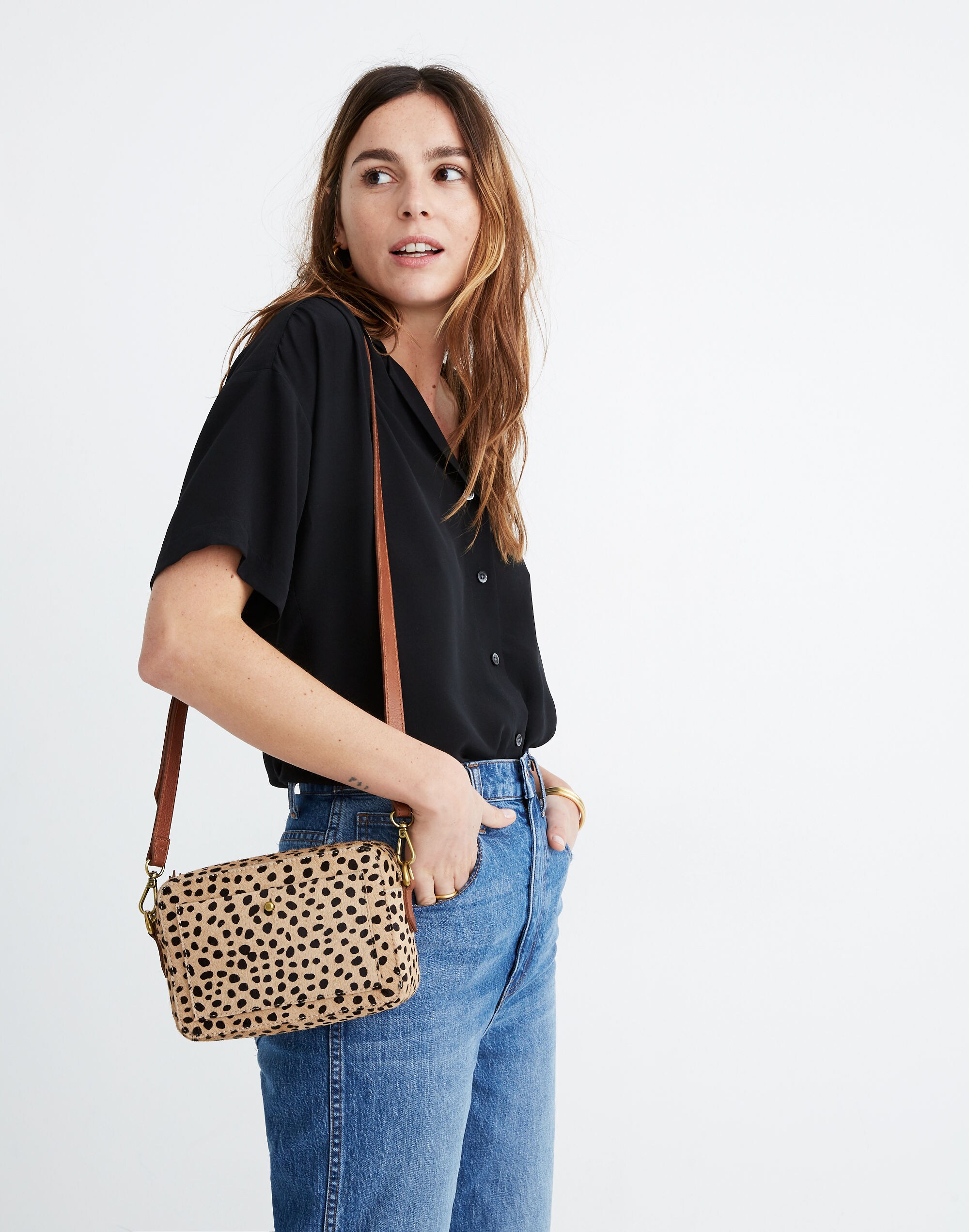 The Transport Camera Bag: Dotted Calf Hair Edition