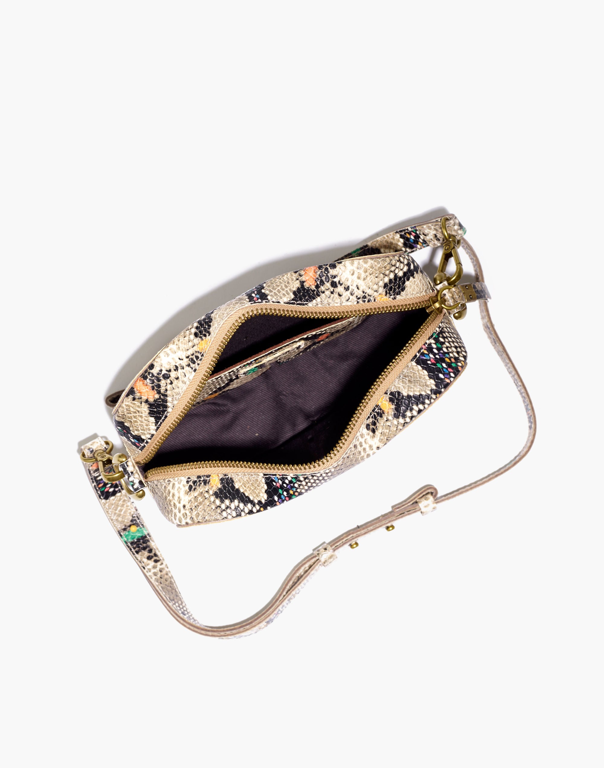 The Transport Camera Bag: Snake Embossed Edition