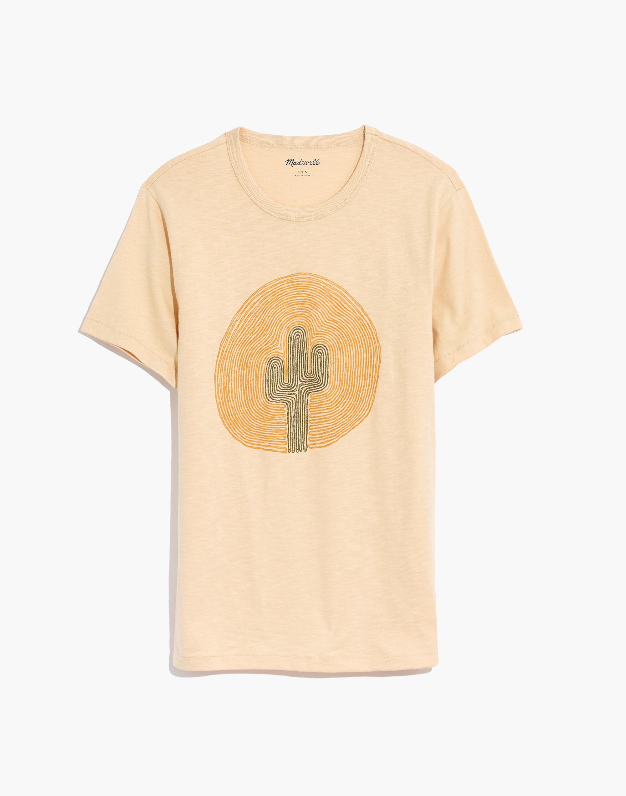 Cactus Moon Graphic Allday Crewneck Tee
