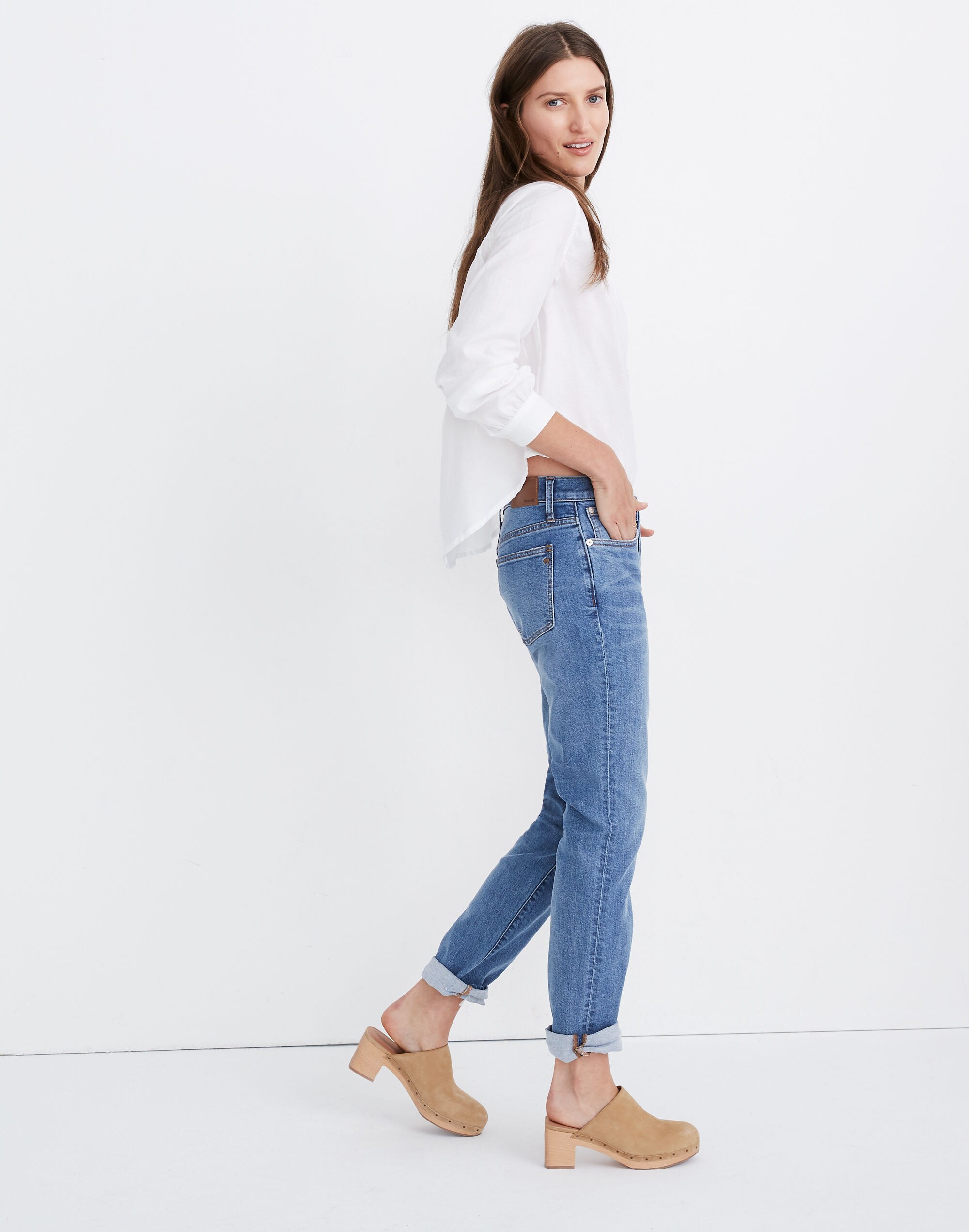 The Tall Slim Boyjean in Willowbrush Wash