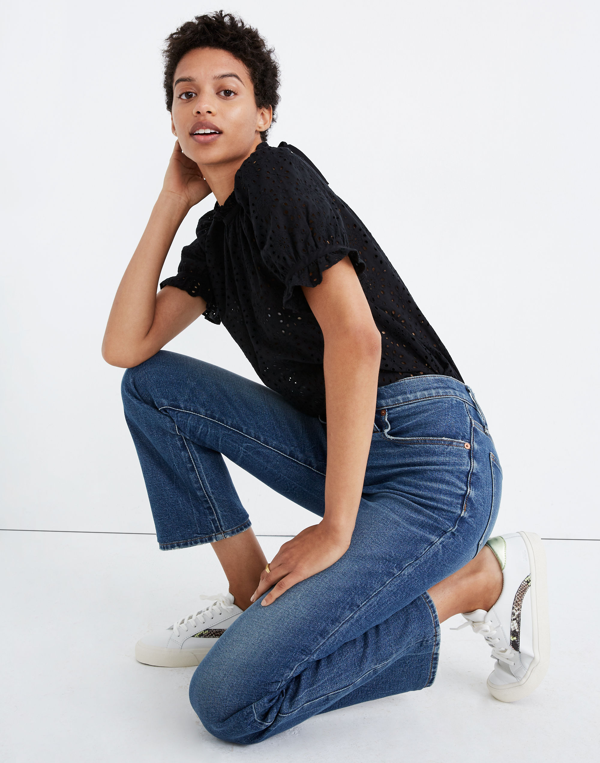 Slim Demi-Boot Jeans in Sundale Wash