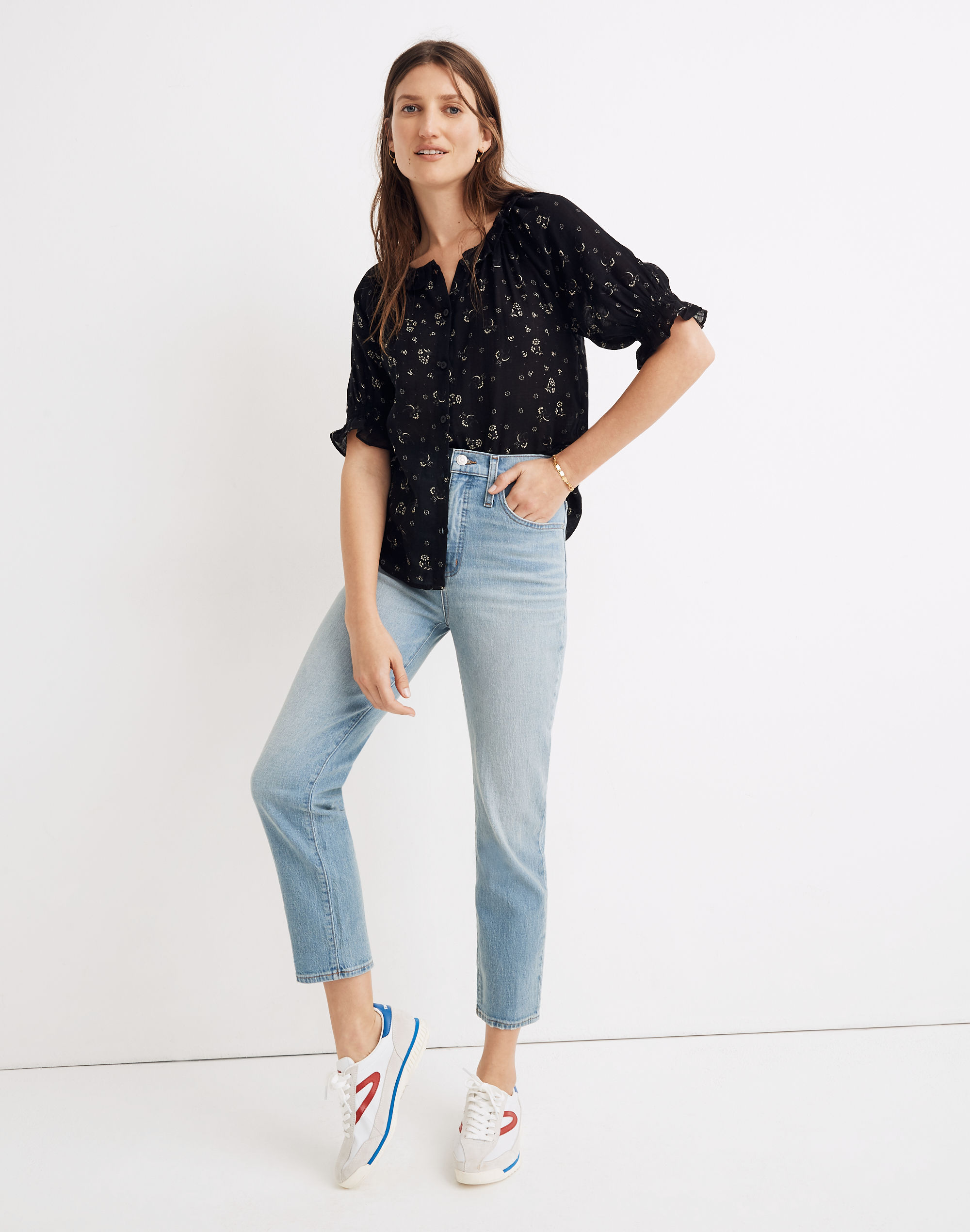 Petite Jeans in Meadowland Wash