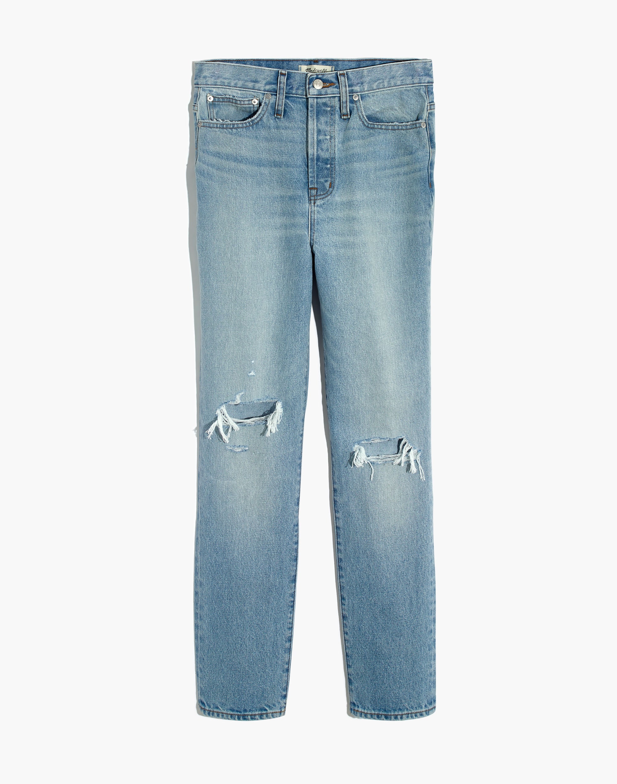 Classic Straight Full-Length Jeans in Hartsville Wash