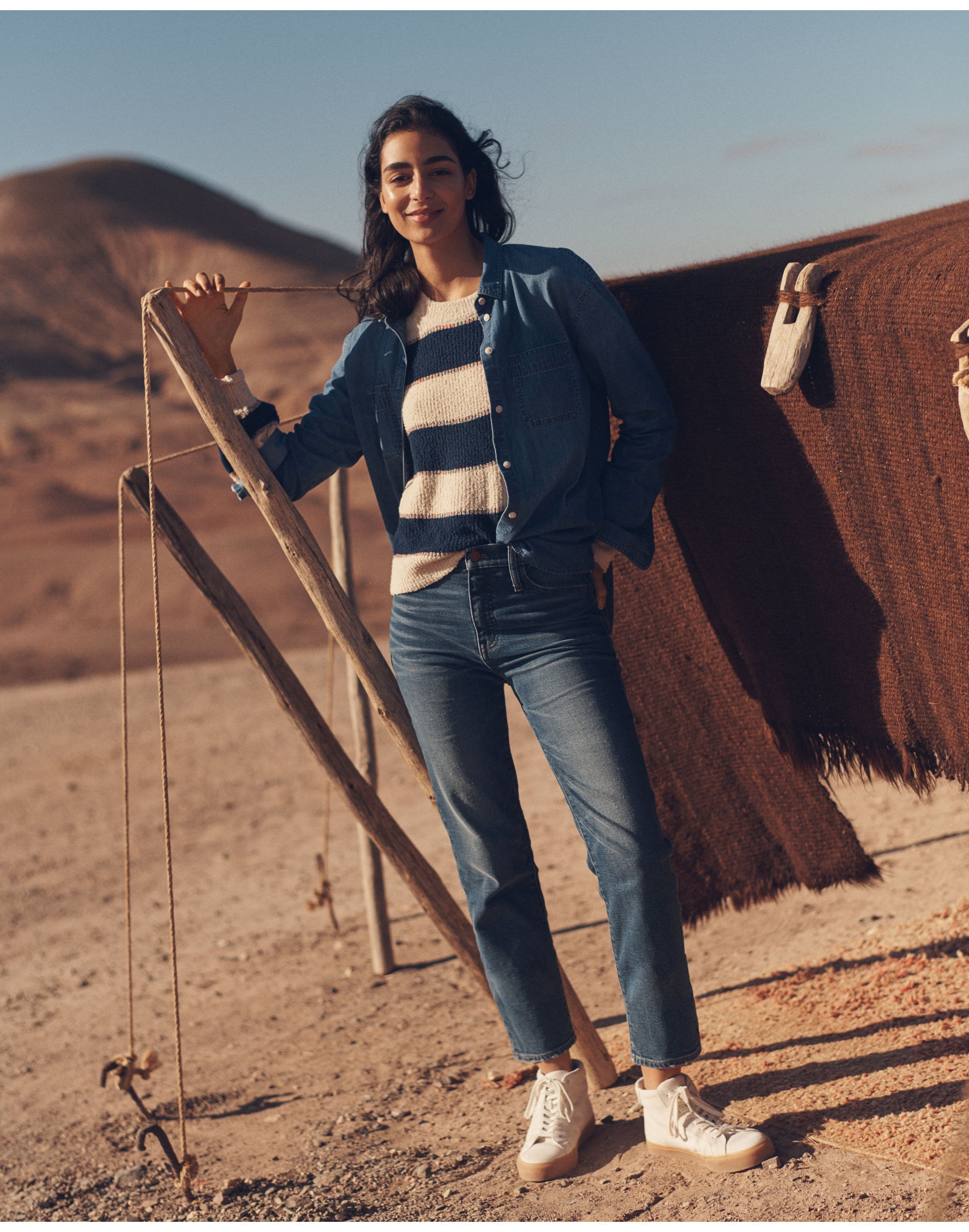 Tall Mid-Rise Classic Straight Jeans in Carsondale Wash