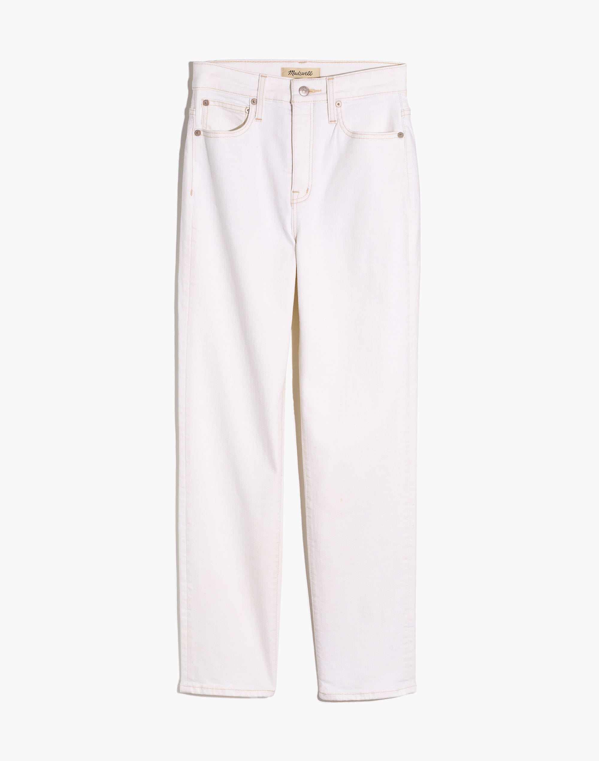Classic Straight Jeans in Tile White