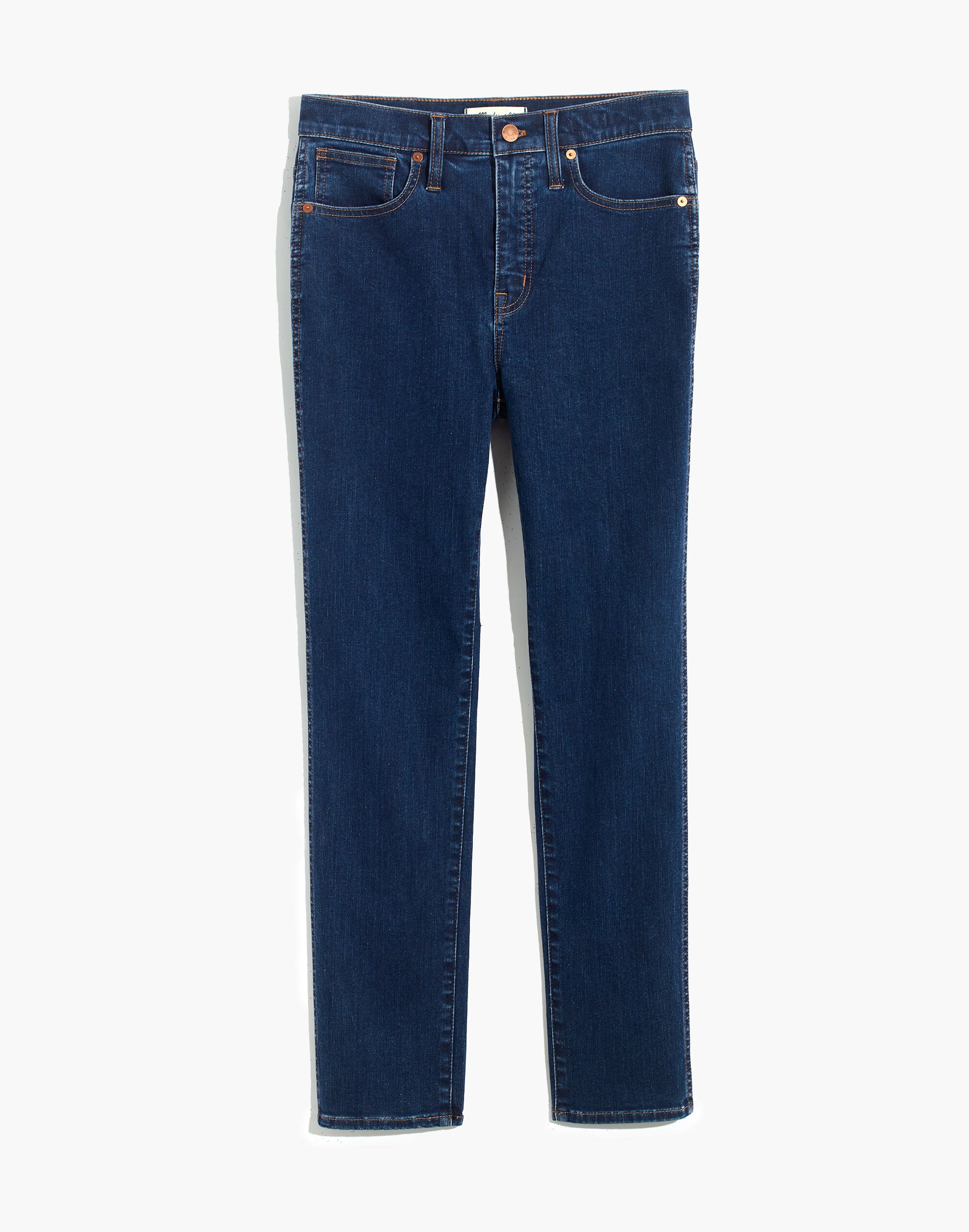 Petite Stovepipe Jeans in Vintage Indigo Wash