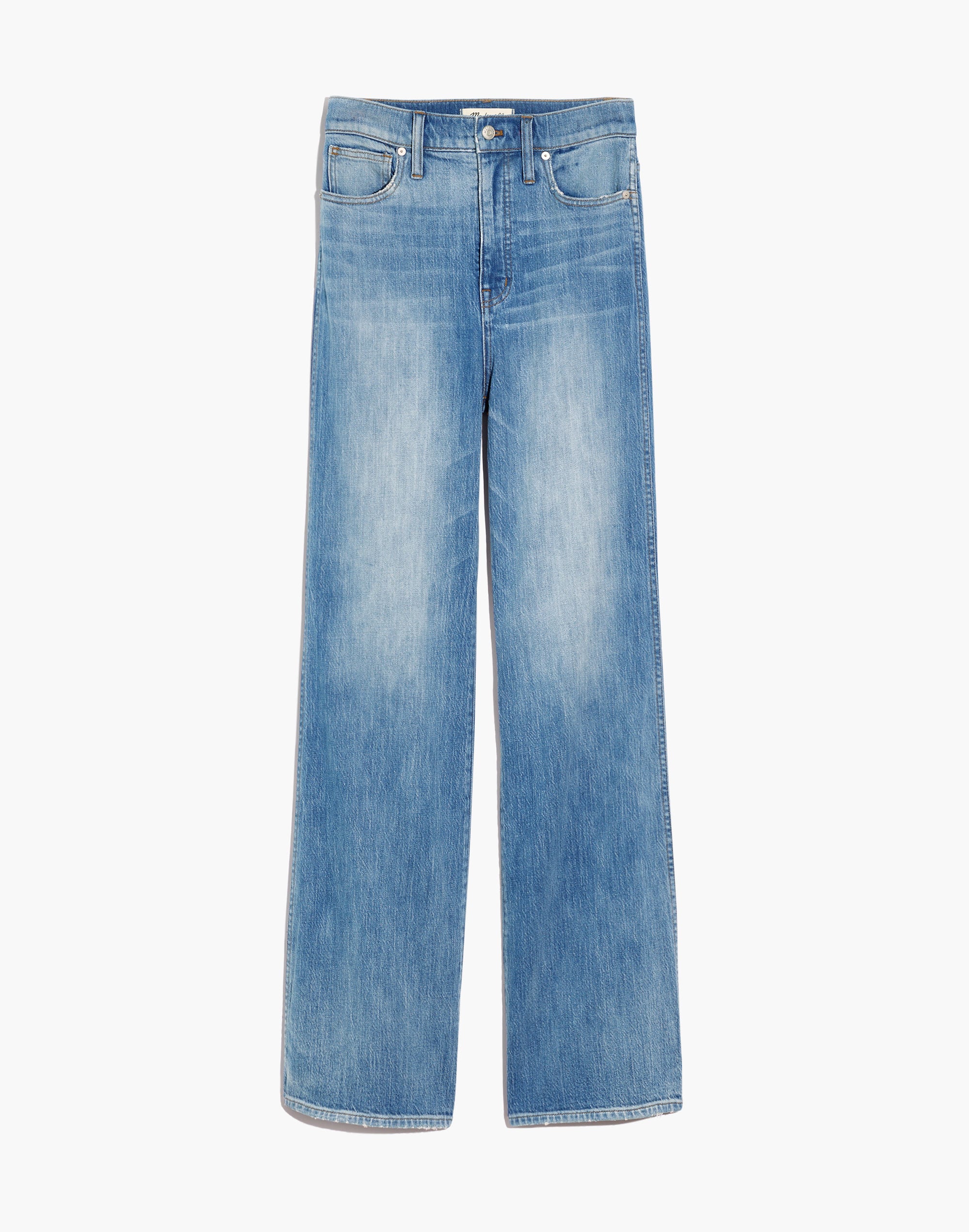 11" High-Rise Flare Jeans in Arbordale Wash