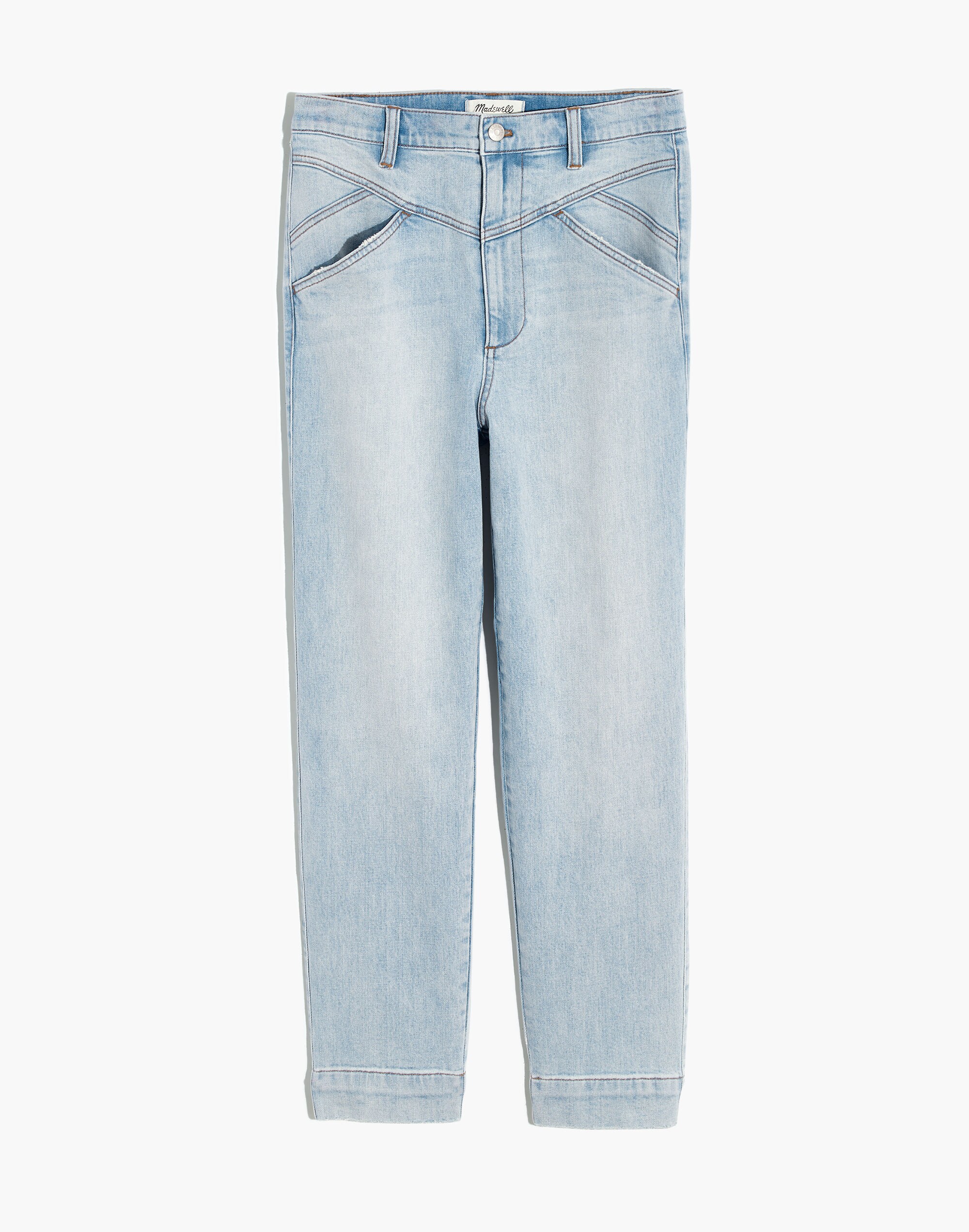 Tapered Jeans in Fitzgerald Wash: Yoked Edition