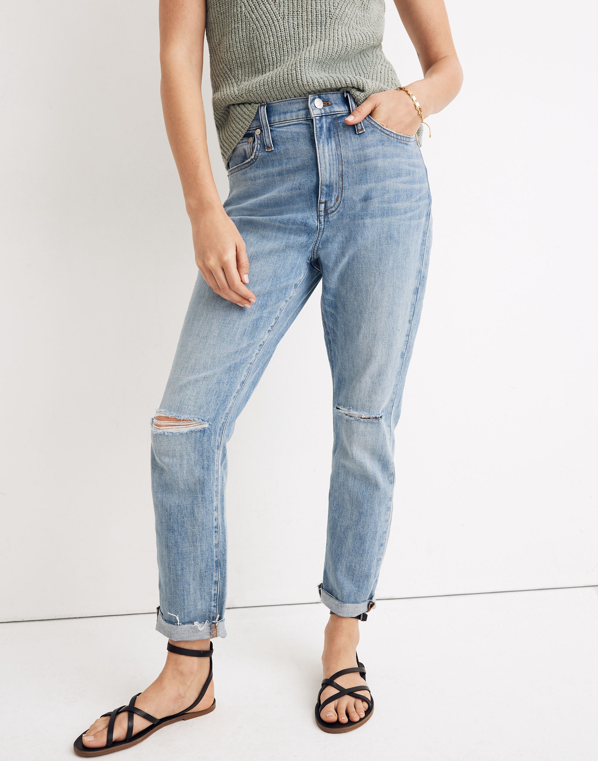The Tall High-Rise Slim Boyjean in Elkhart Wash