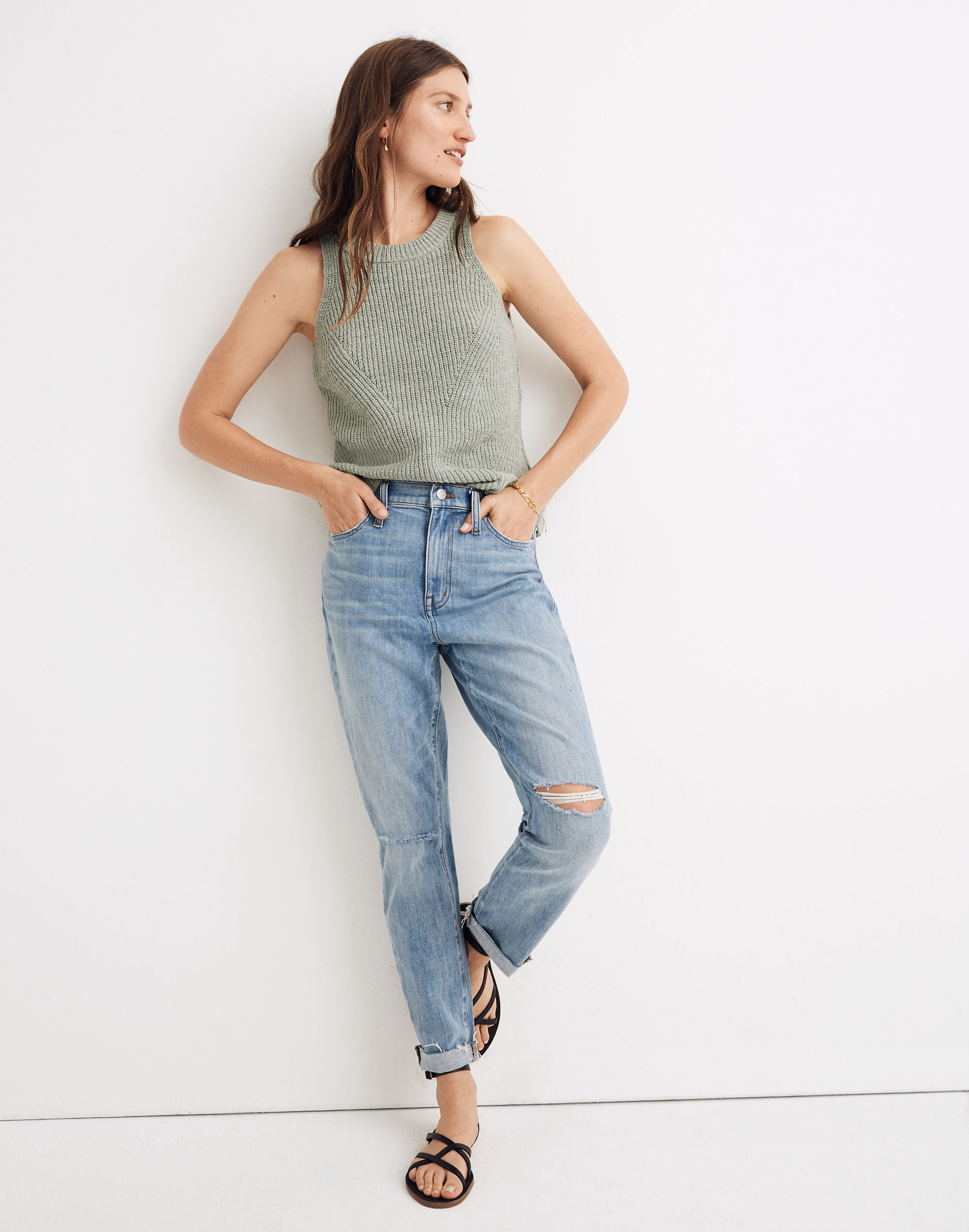 The High-Rise Slim Boyjean in Elkhart Wash