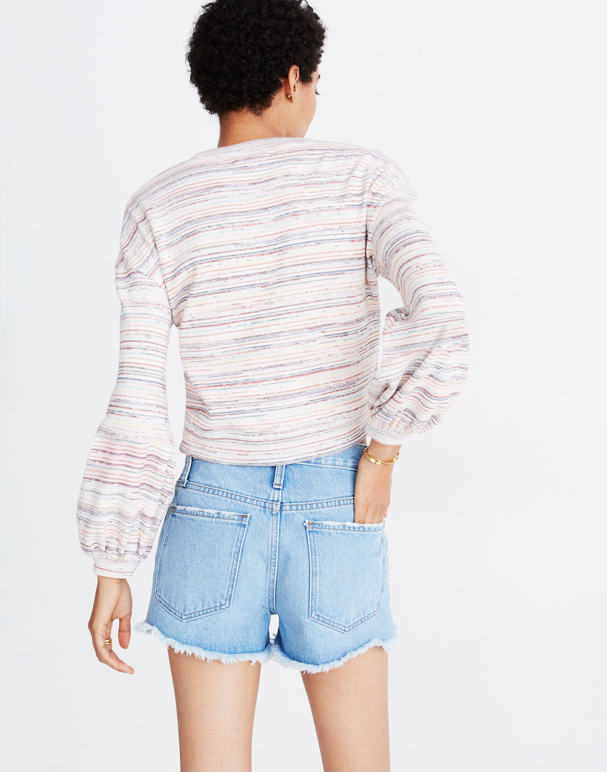 Relaxed Denim Shorts in Dunwoody Wash