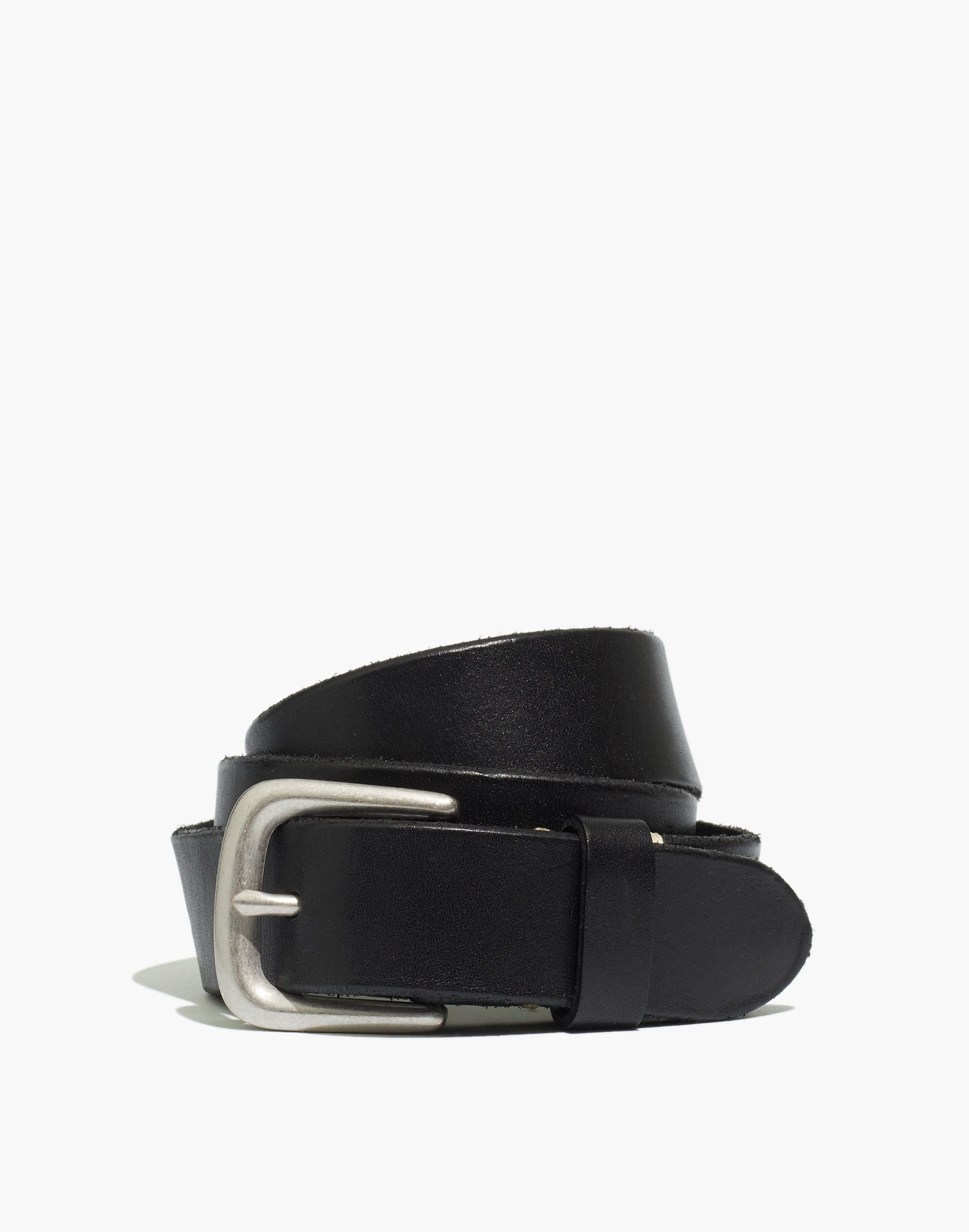 Narrow Leather Belt
