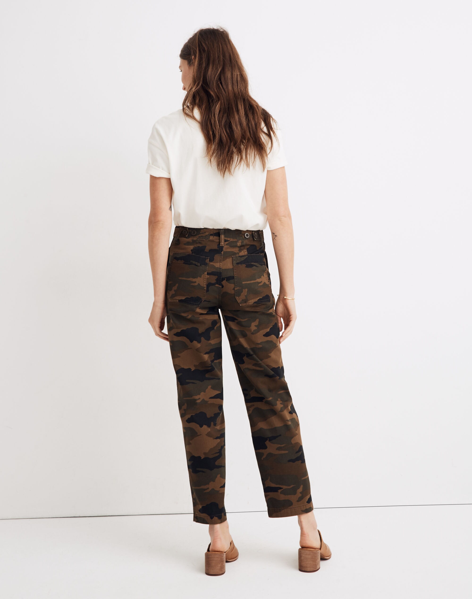 Griff Fatigue Pants in Camo