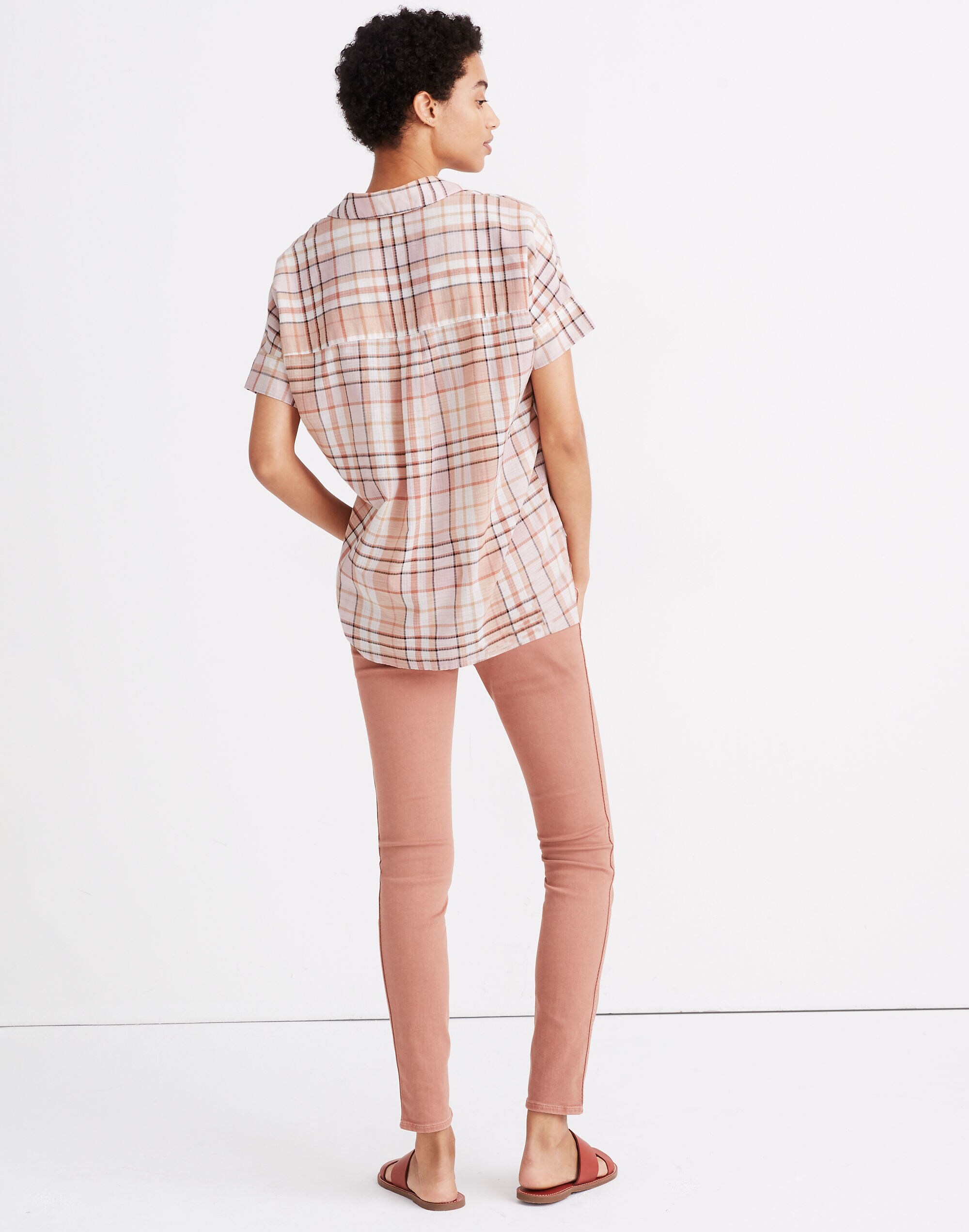 Park Popover Shirt in Plaid