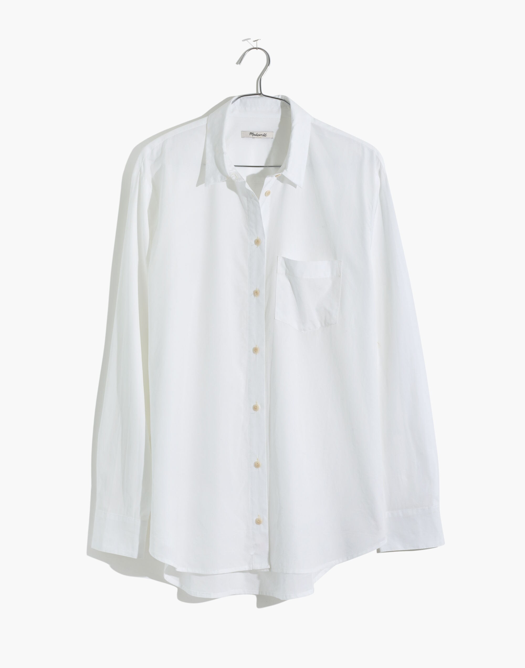Poplin Oversized Ex-Boyfriend Shirt