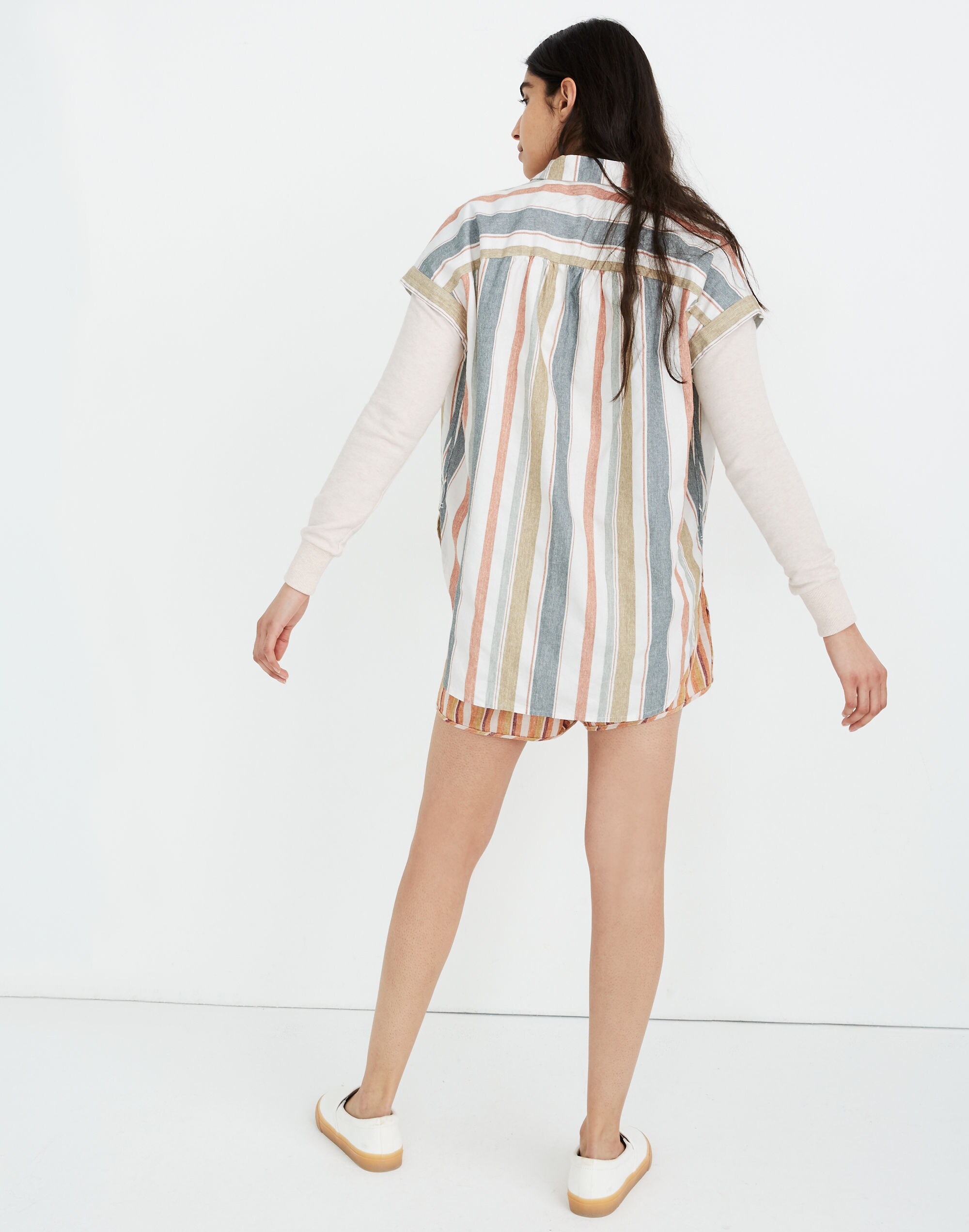 Central Tunic Shirt in Gillman Stripe