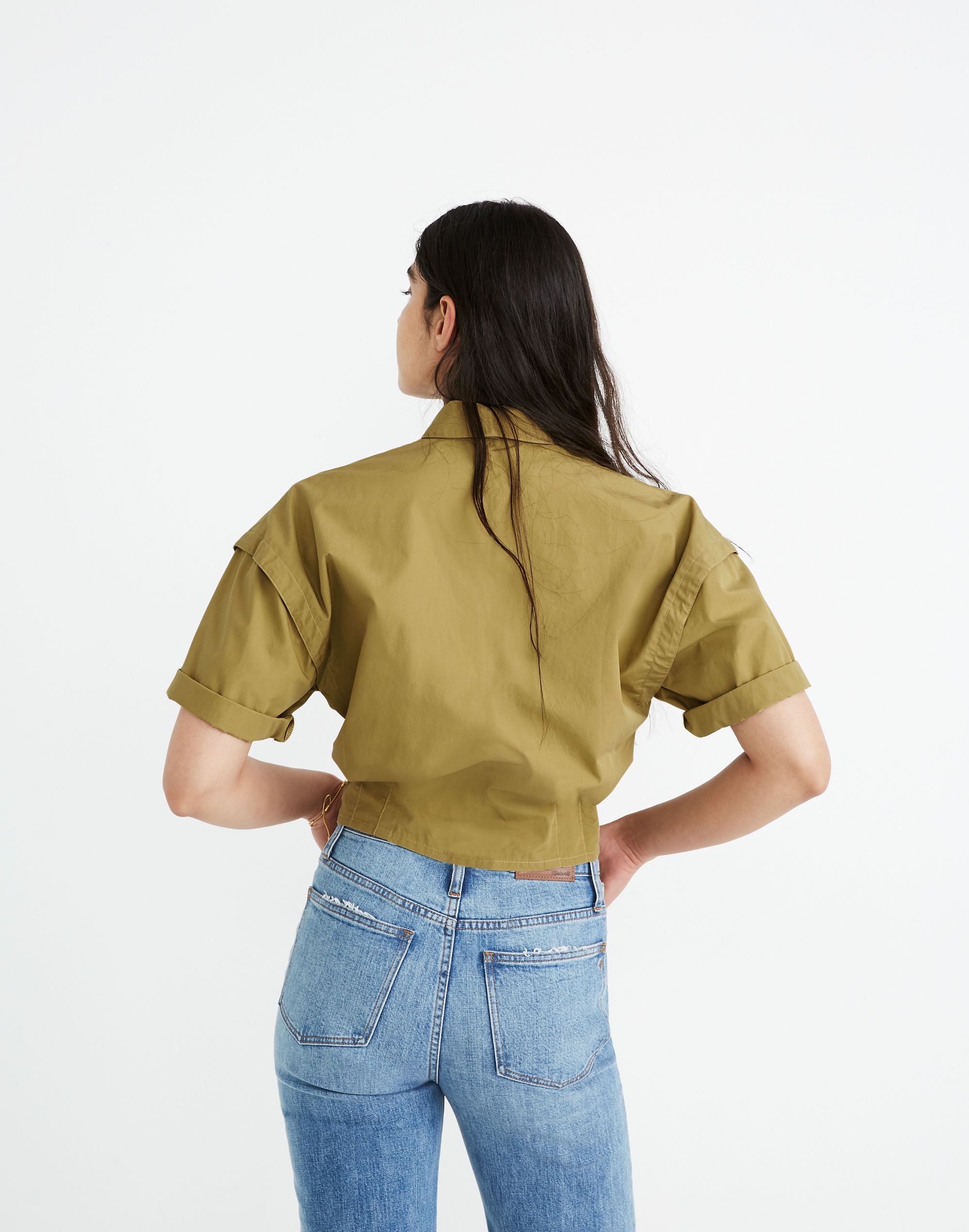 Military Crop Shirt