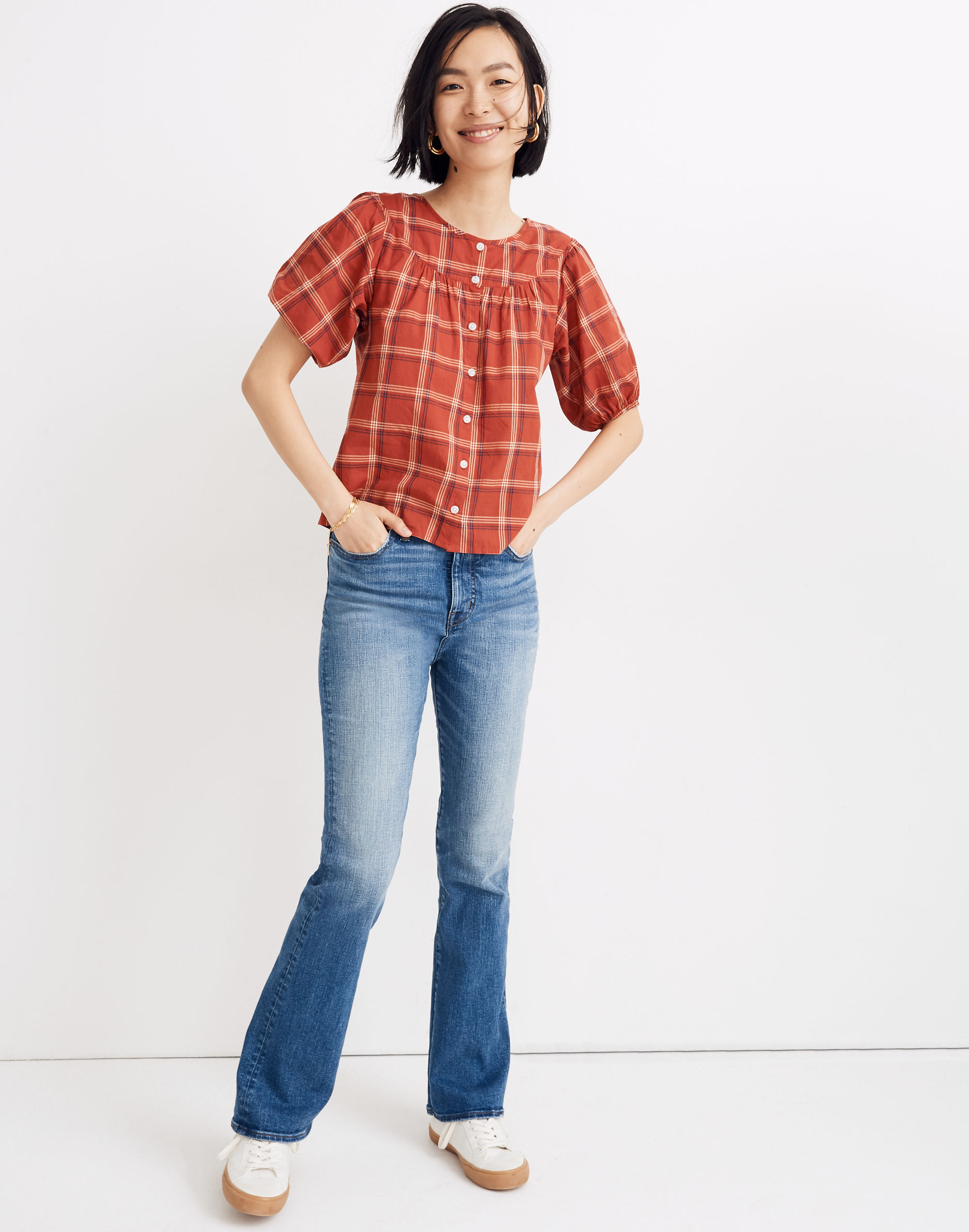 prose shirt in plaid