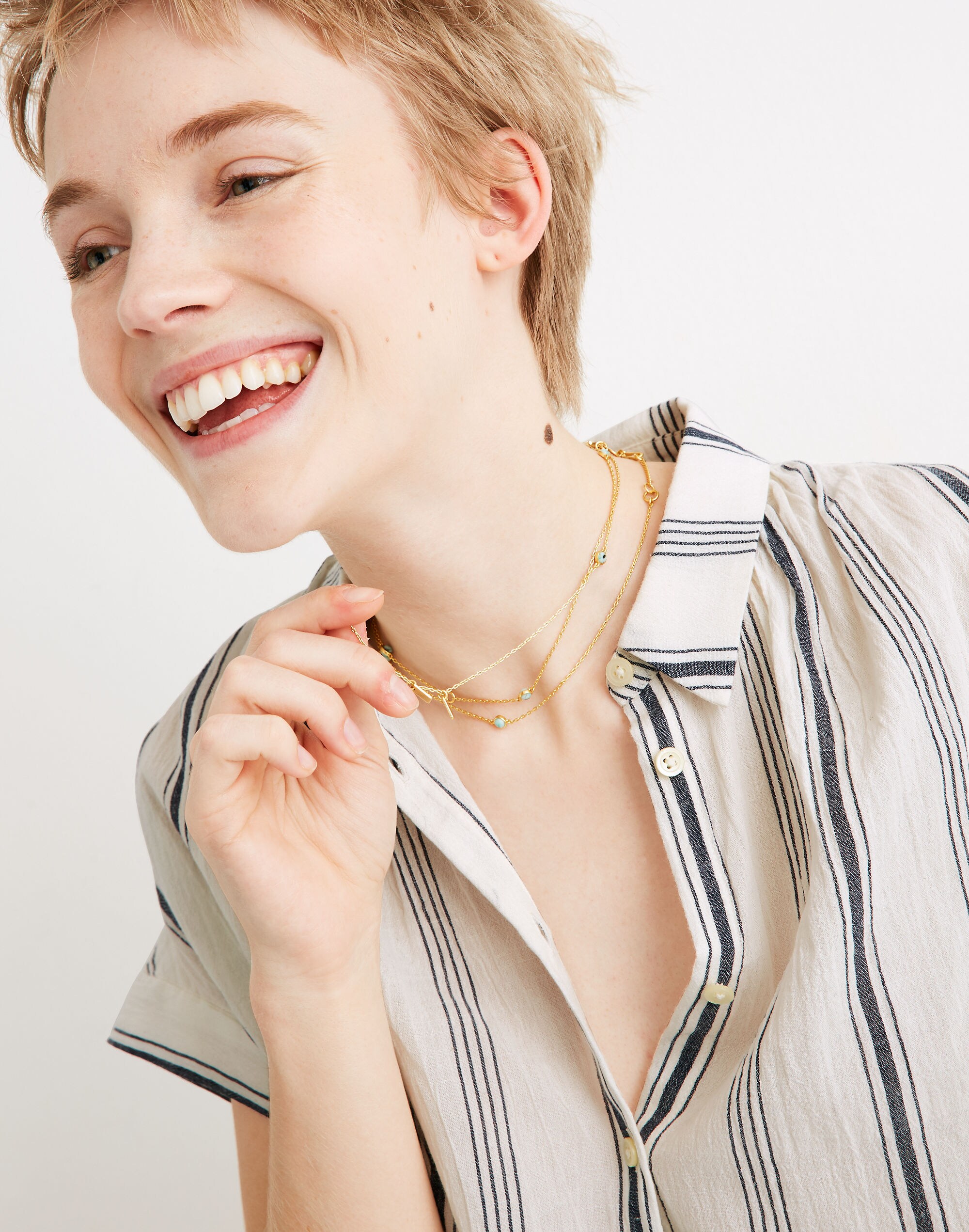 Central Shirt in Parkman Stripe