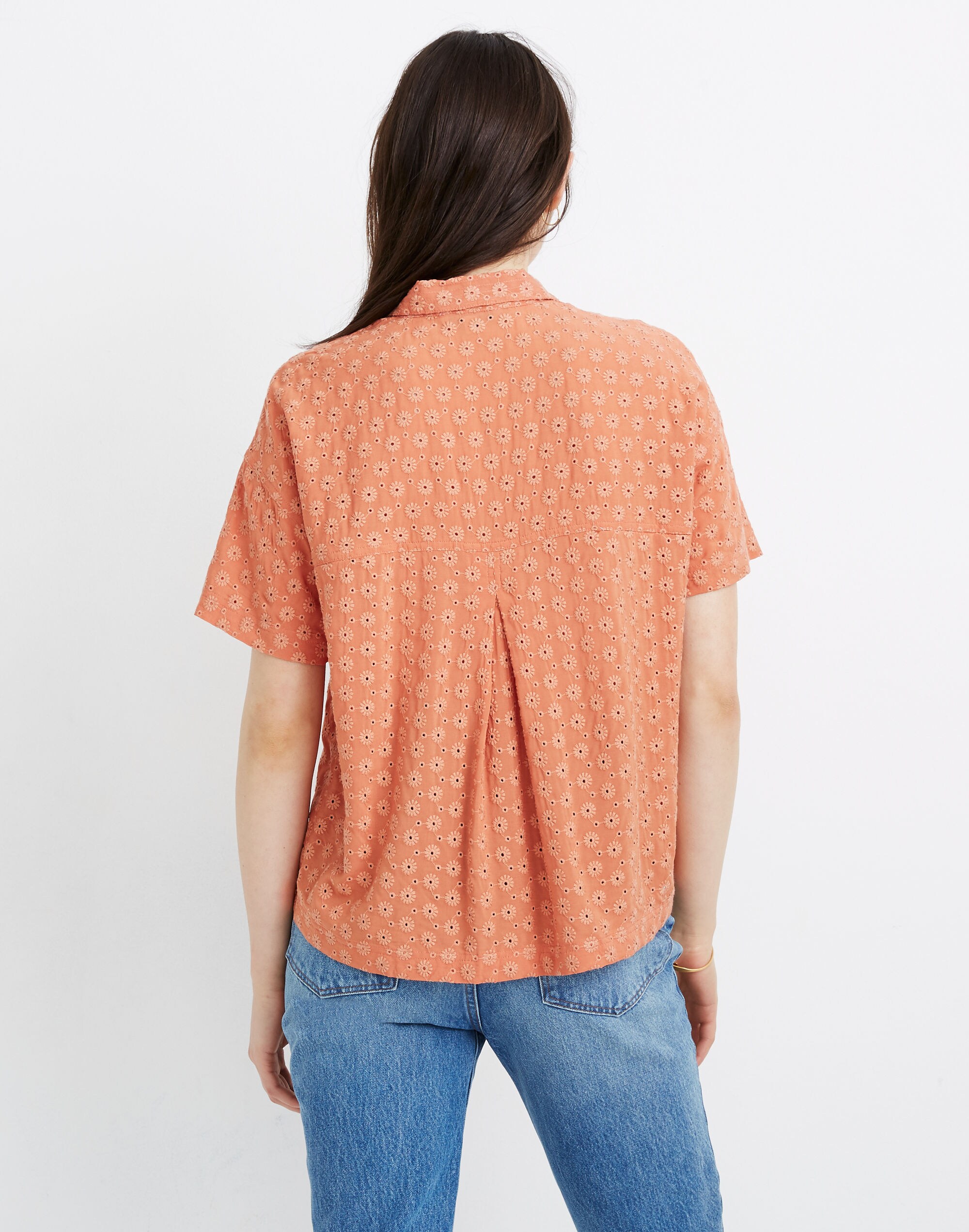 Daisy Embroidered Portside Shirt